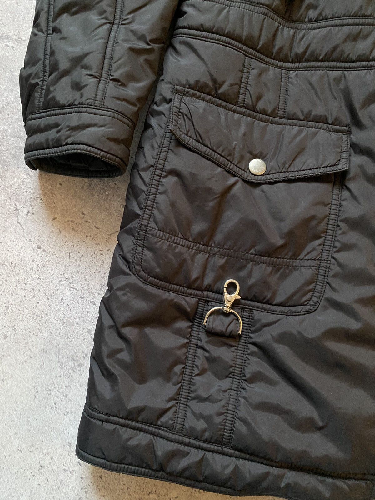 Moschino Vintage Moschino Jeans Puffer Coat Jacket Y2K Quilted Nylon Size XL / US 12-14 / IT 48-50 - 7 Thumbnail