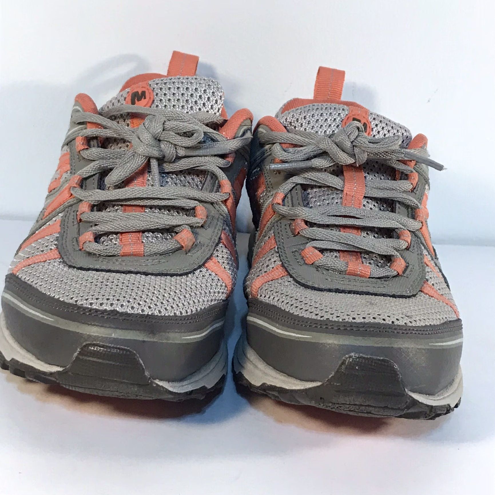 Merrell Merrell Performance Sneakers Women's Size 7.5 Aluminum/Coral Athletic Walking Hiking Size US 7.5 / IT 37.5 - 6 Thumbnail