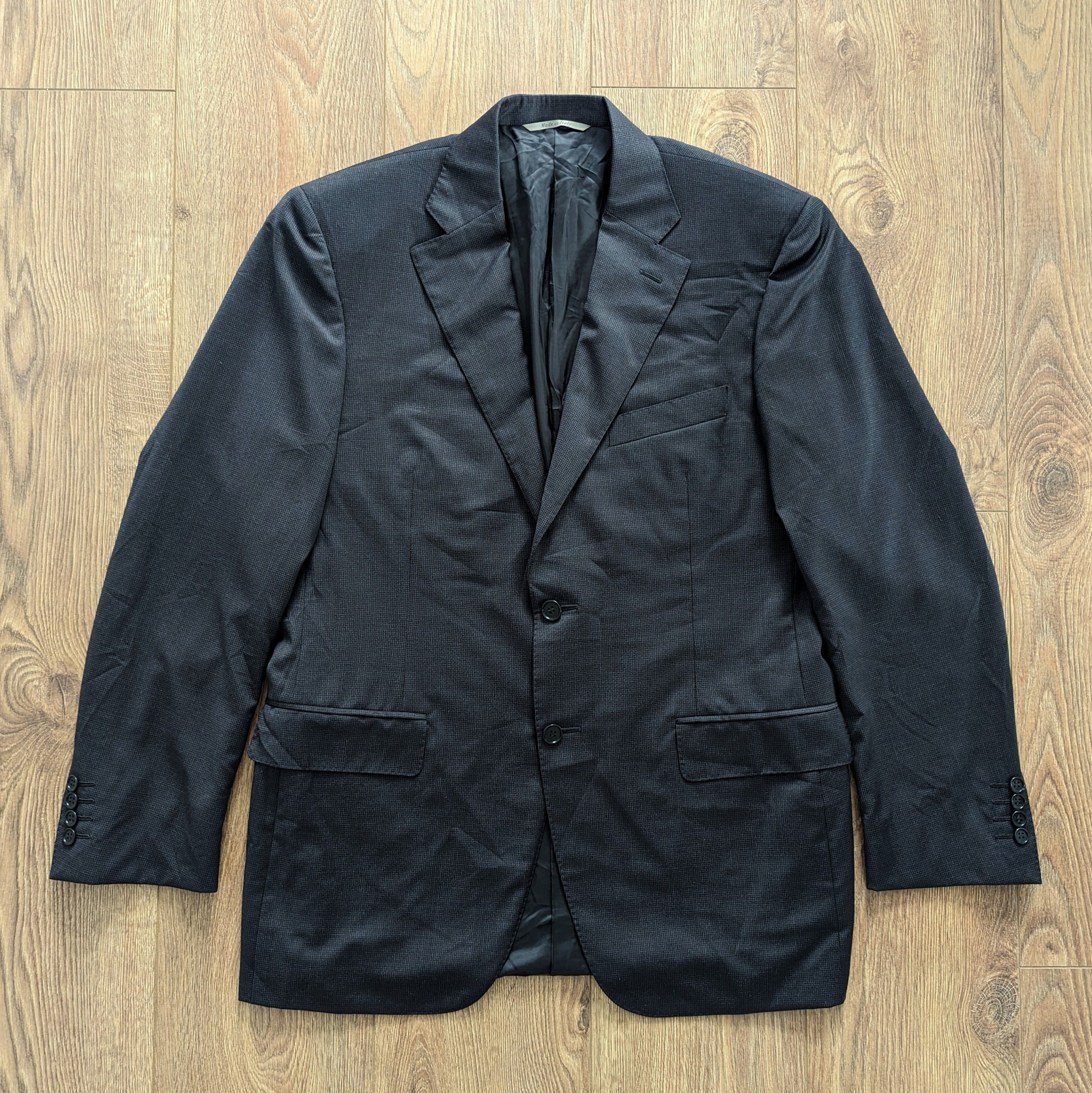 Canali Canali 13290/30 Classic Wool Blazer Jacket Made Italy Luxury Size 50R - 1 Thumbnail