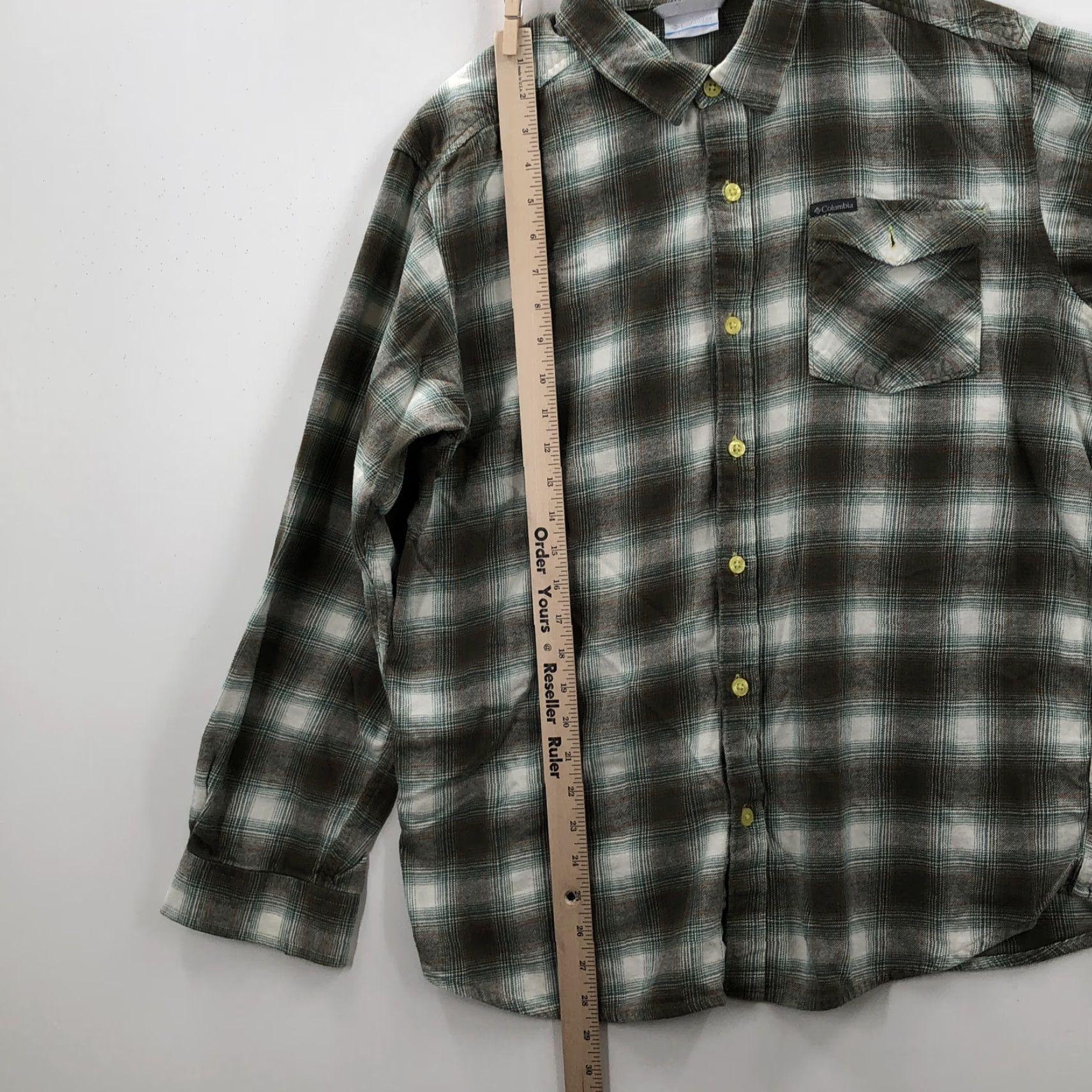 Vintage Columbia Mens Multicolour Long Sleeve Pocket Casual Button-Up Shirt Size Large Size US L / EU 52-54 / 3 - 3 Thumbnail