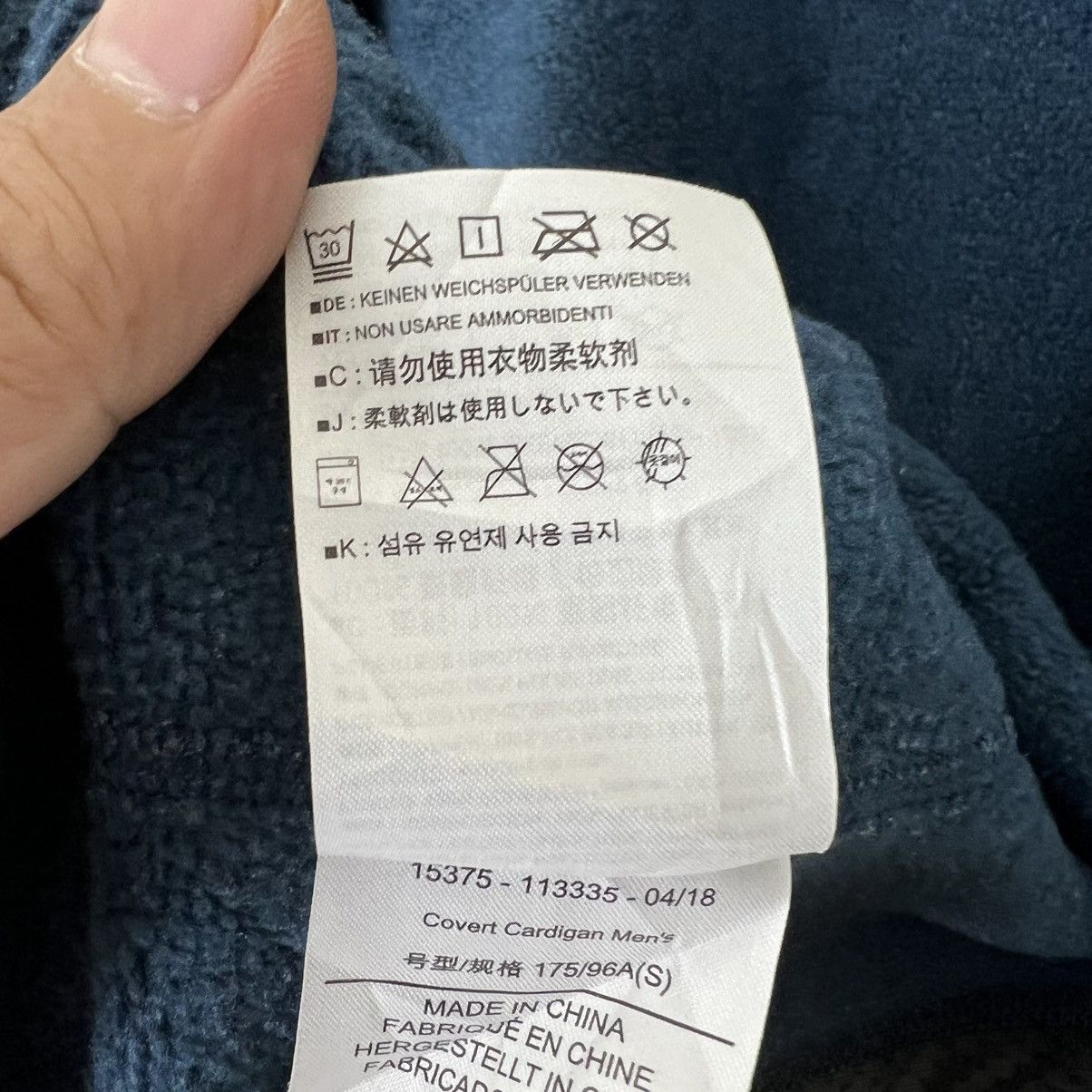 Arc'teryx Arc’Terryx Men Fleece Zip Up Jacket Size Small Size US S / EU 44-46 / 1 - 11 Thumbnail