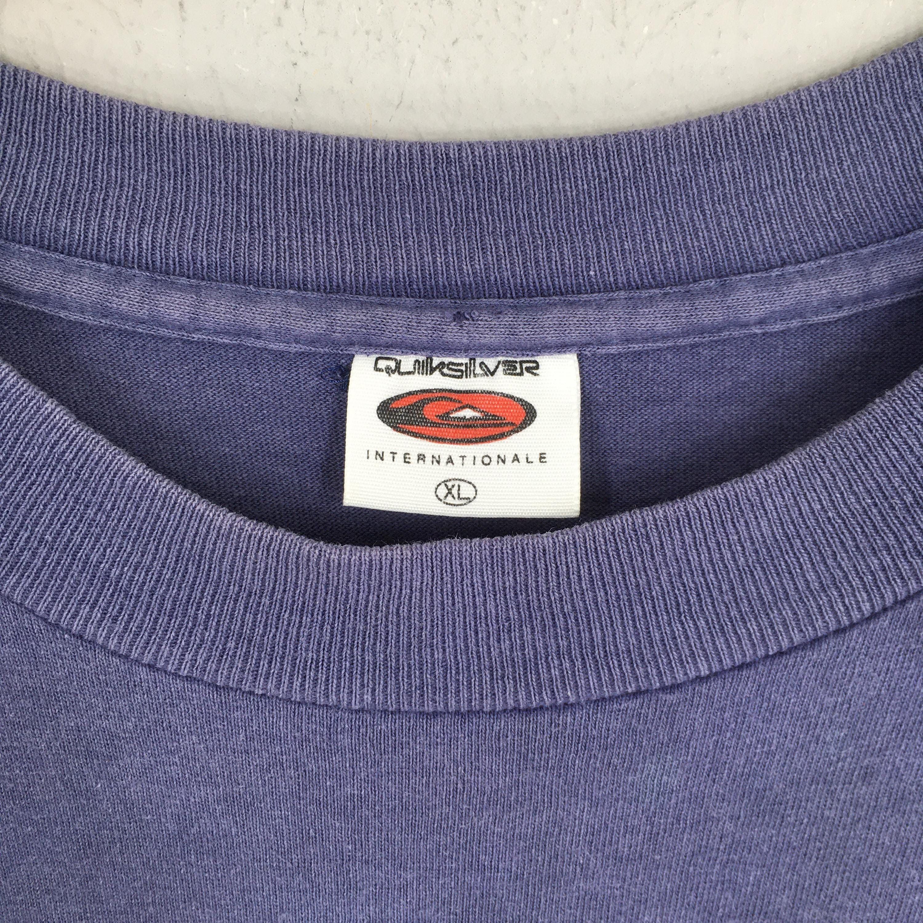 Quiksilver Vintage 90s Quiksilver Boardshort Co Tshirt XLarge Size US XL / EU 56 / 4 - 6 Thumbnail