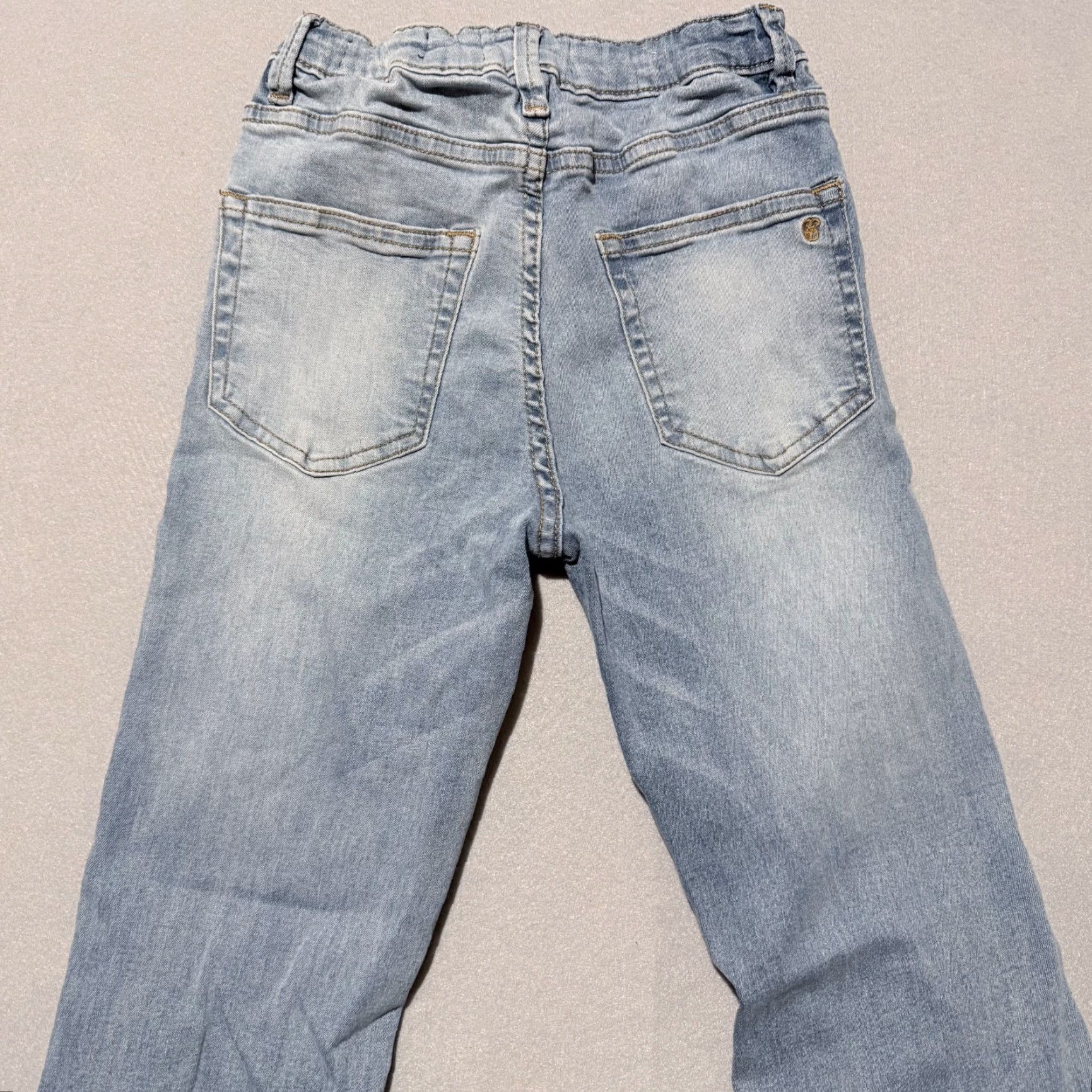 Jessica Simpson Jessica Simpson Lulu Ultra Flare Jeans Women's Light-Wash Denim Distressed - 10 Denim Blue Women Flared Jeans 10 Size 32" / US 10 / IT 46 - 6 Thumbnail