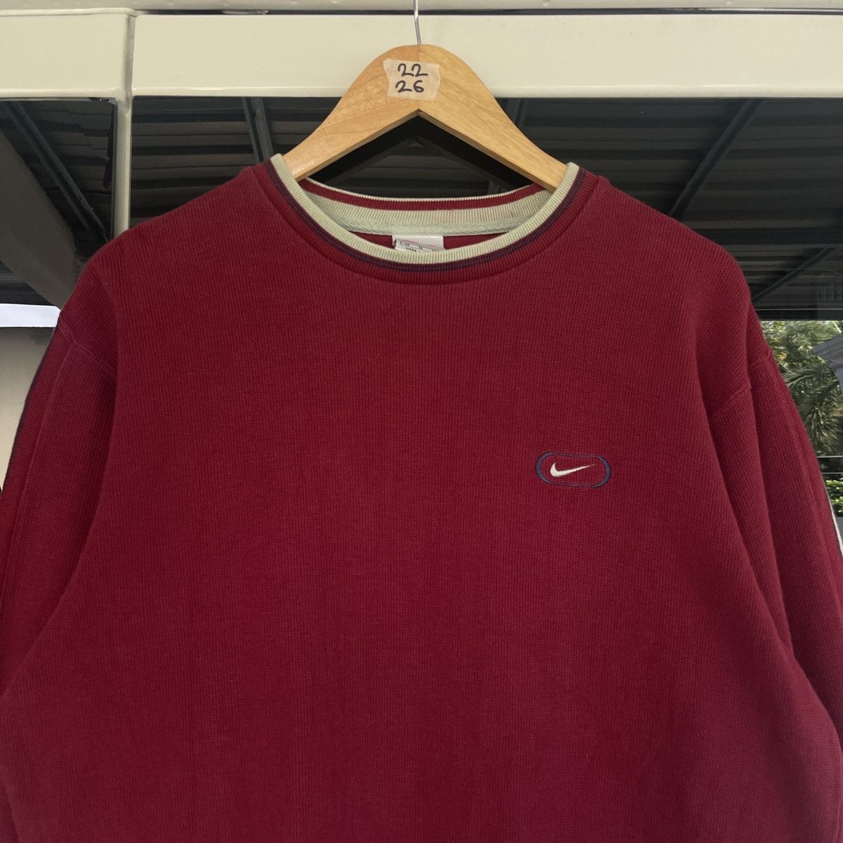 Nike Vintage 90s Nike SideTape Sweatshirt Size US M / EU 48-50 / 2 - 3 Thumbnail