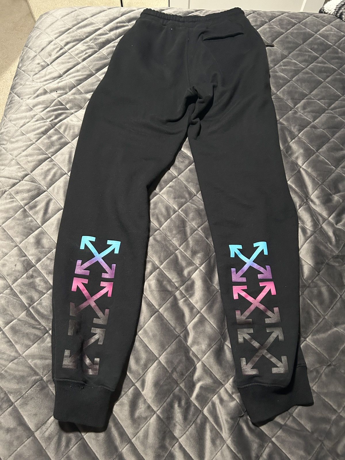 Off white gradient sweatpants hot sale