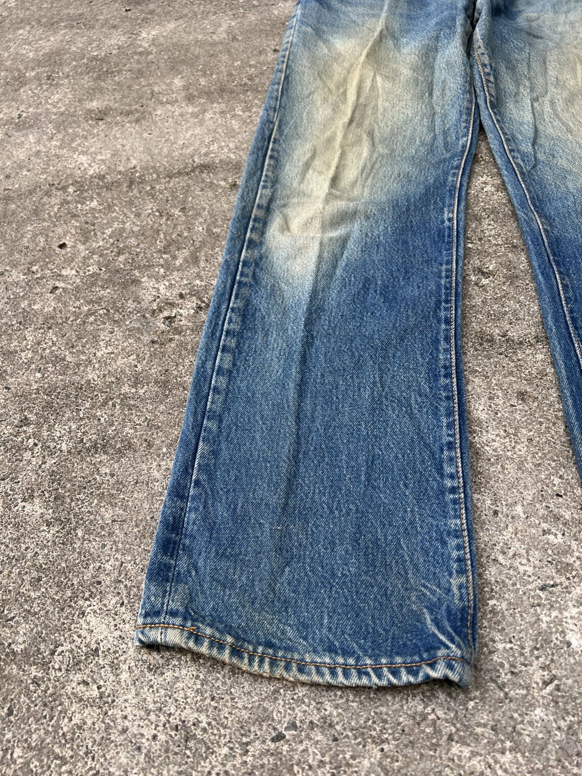 Levi's Vintage 80’s Levi’s 501 Distress Mud Wash Jean Very Rare Size US 31 - 7 Thumbnail