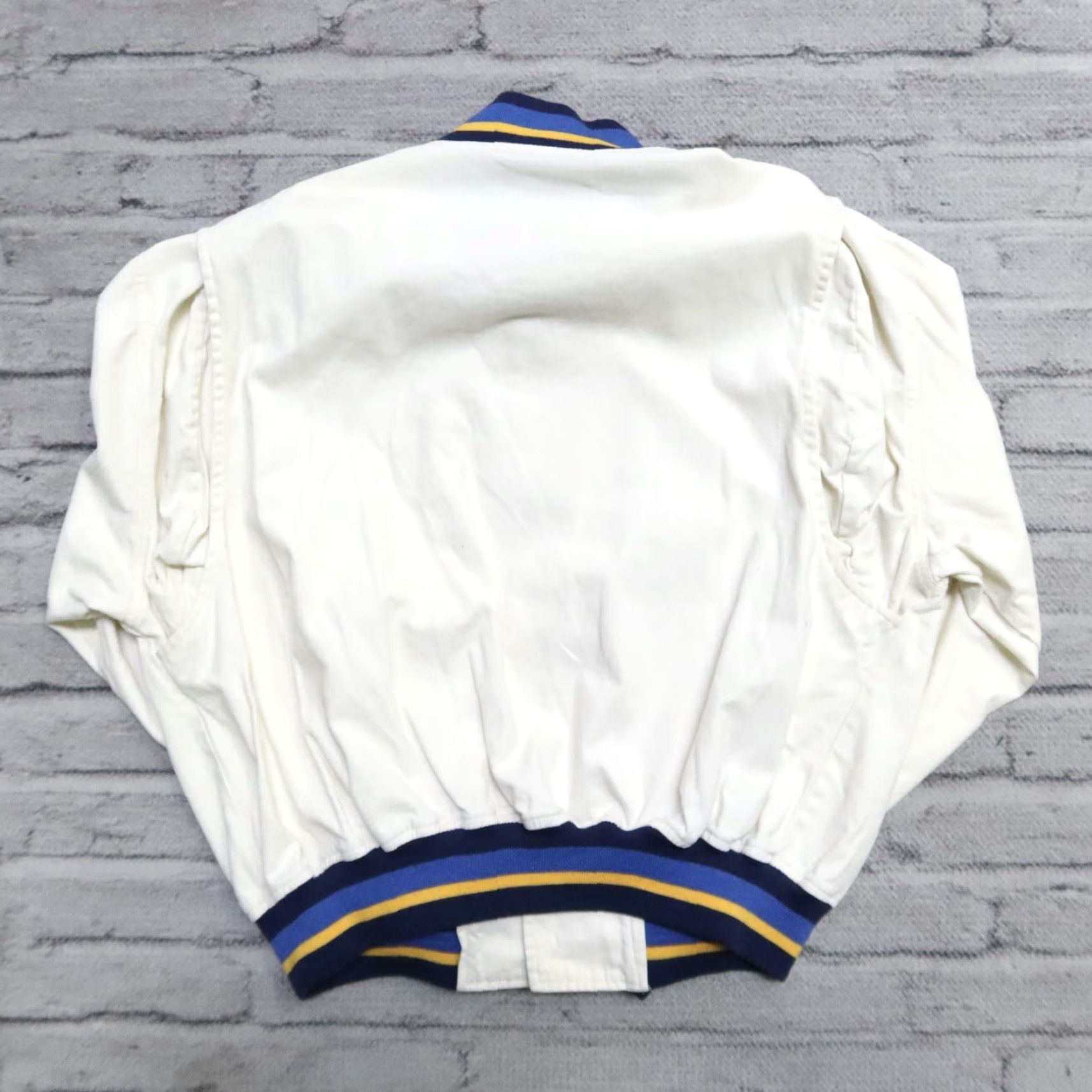 Polo Ralph Lauren Vintage Polo Ralph Lauren Jacket L White Mens Jacket Size US L / EU 52-54 / 3 - 6 Thumbnail