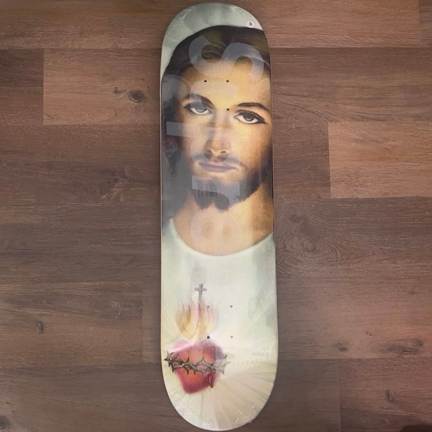 Supreme Prayer Card Skate Board | Grailed