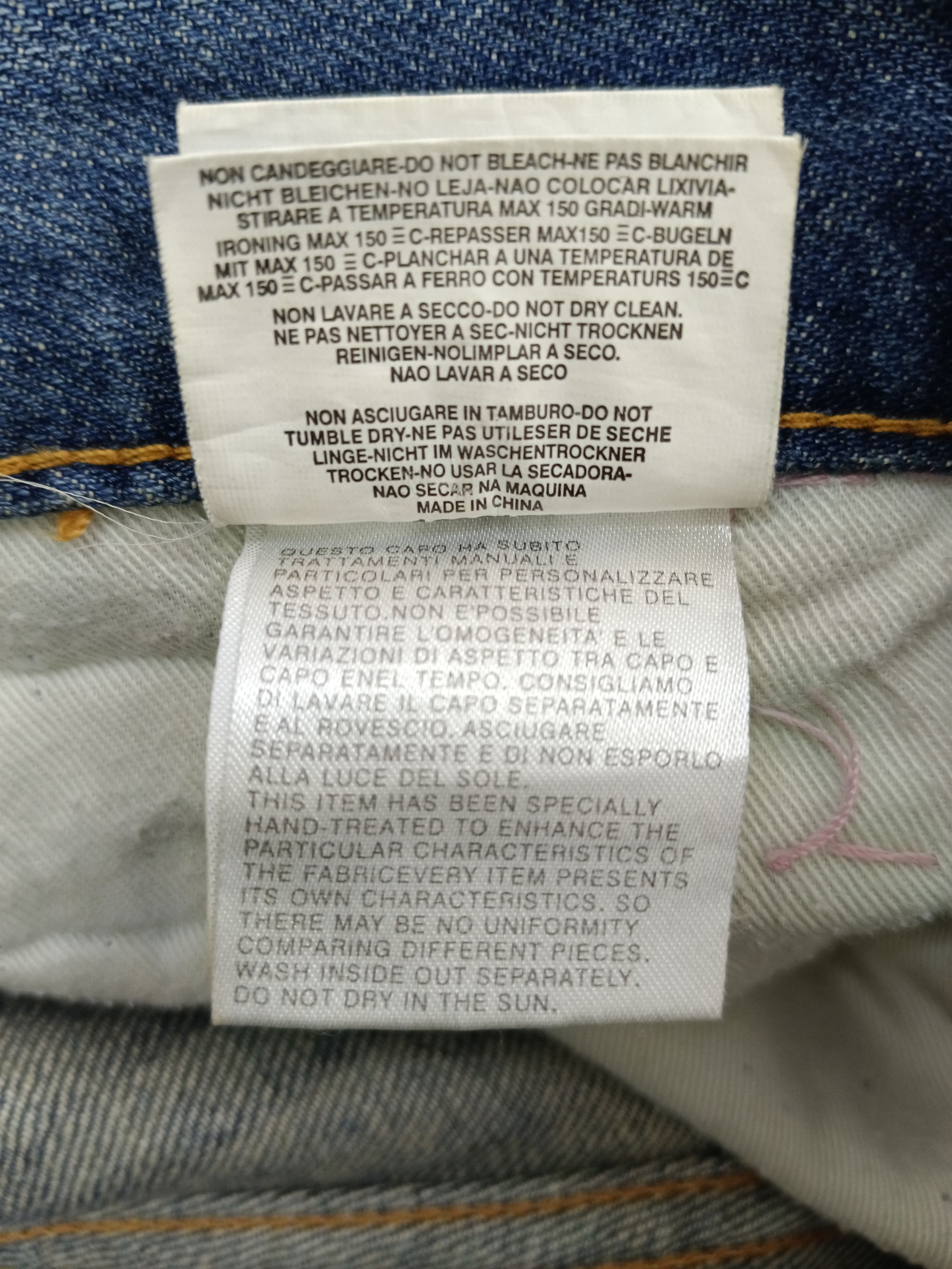 Replay DiSTRESSED PACTHWORK REPLAY DENIM PANTS Size US 30 / EU 46 - 8 Thumbnail