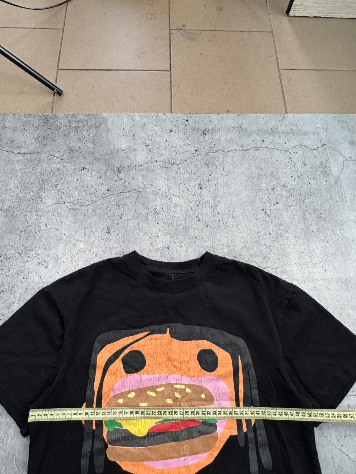 Cactus Plant Flea Market × Travis Scott Travis Scott Baggy T-Shirt McDonalds Burger Mouth T-Shirt Size US S / EU 44-46 / 1 - 8 Thumbnail