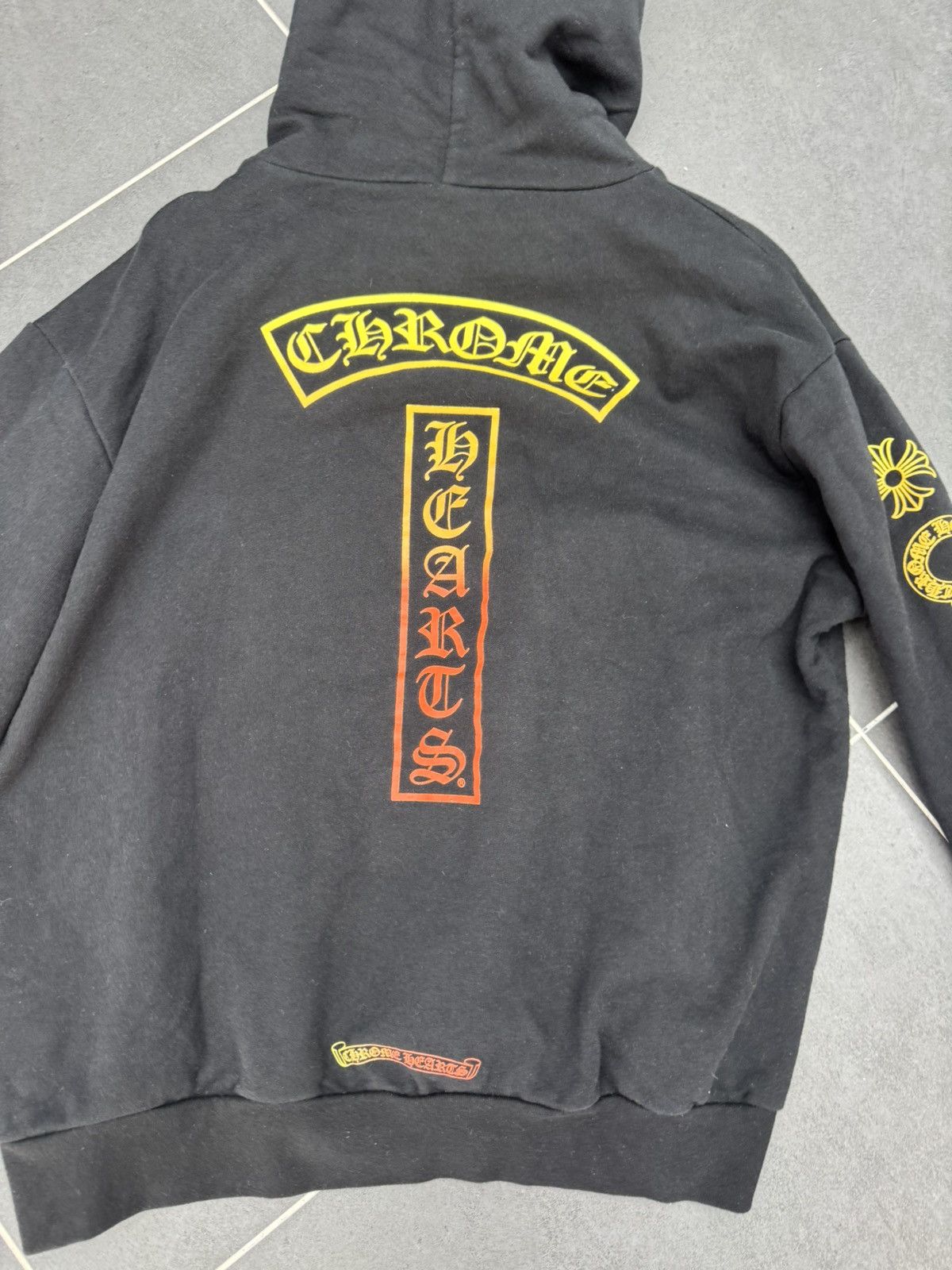 Chrome Hearts Chrome hearts gradient Logo pull over hoodie Size US L / EU 52-54 / 3 - 5 Thumbnail
