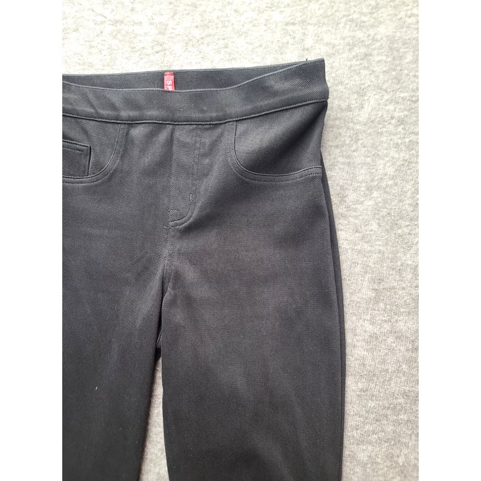 Spanx Spanx Jeans Womens S Skinny Fit Ankle Cut High Rise Shapewear Shaping Jeggings Black Denim Stretch Pull On Inseam 30 in Logo Size 28" / US 6 / IT 42 - 6 Thumbnail