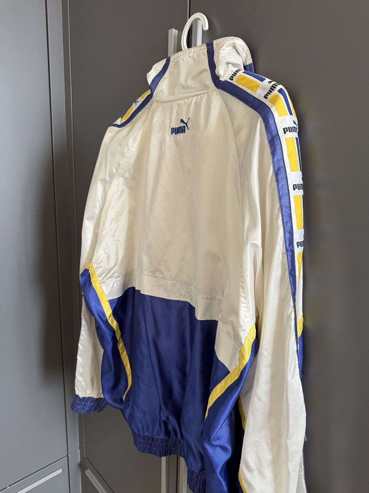 Puma AC Parma 90s Vintage Track top Training Jacket - RARE! Size US L / EU 52-54 / 3 - 10 Thumbnail
