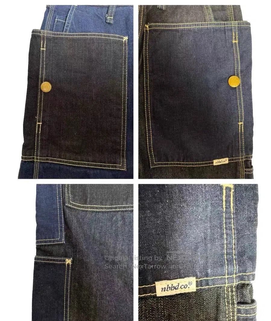 Neighborhood Neighborhood Raw Denim Patchwork Jeans. Size US 26 / EU 42 - 4 Thumbnail