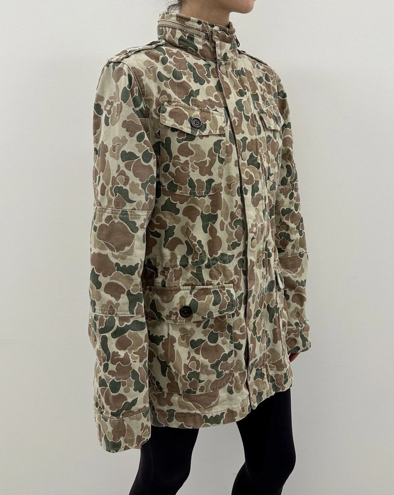 Polo Ralph Lauren Polo Ralph Lauren Military USA Flag Camo Women Jacket Army Size XXL / US 16-18 / IT 52-54 - 10 Thumbnail