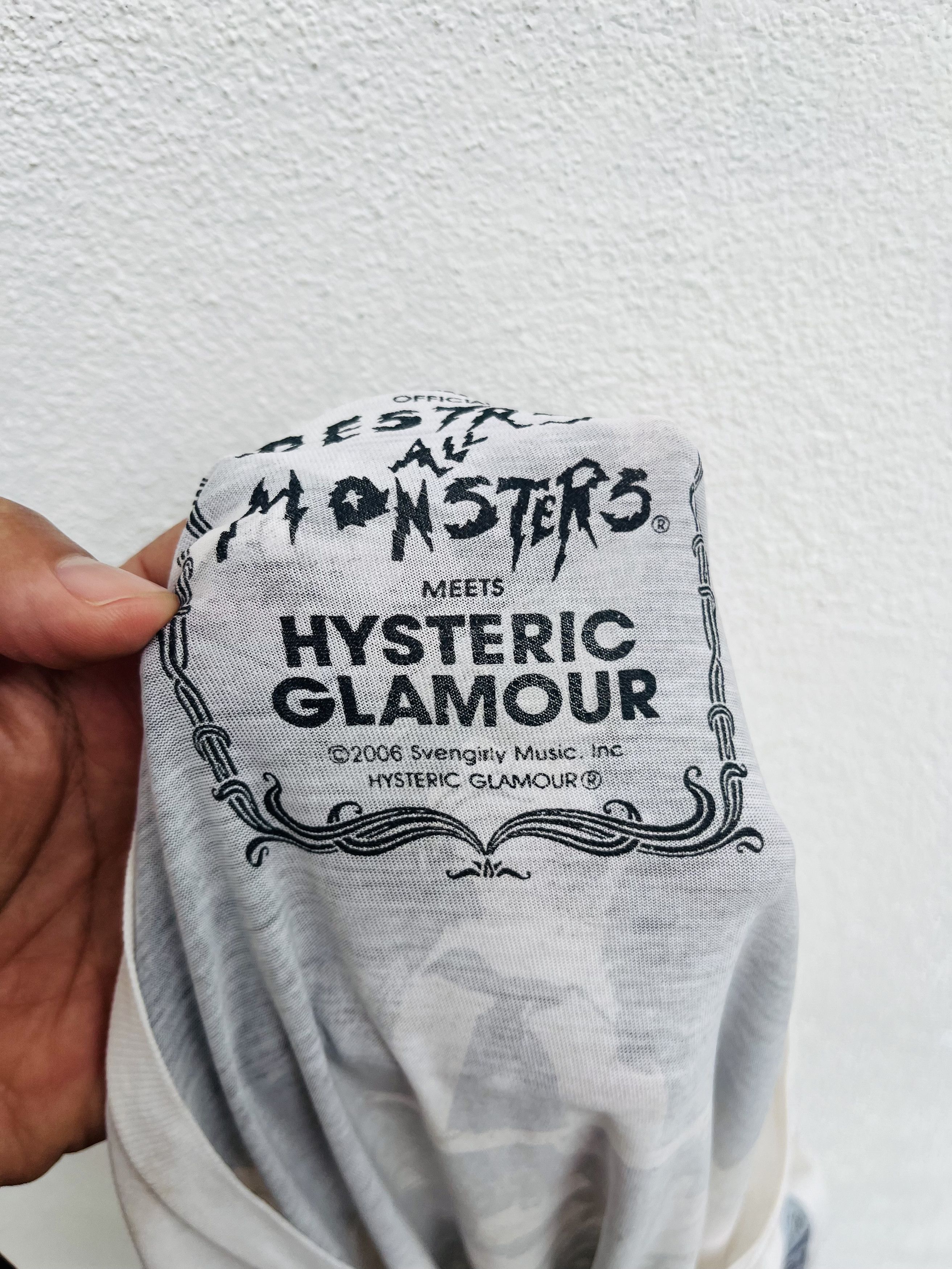 Hysteric Glamour Vintage Hysteric Glamour Destroy All Monsters Shirt Size US M / EU 48-50 / 2 - 8 Thumbnail