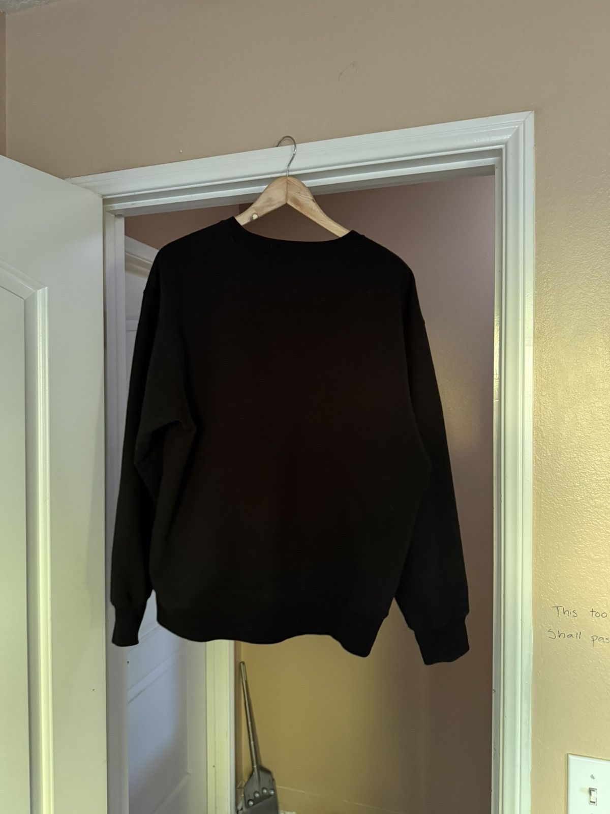 Supreme Supreme box logo crewneck black Size US M / EU 48-50 / 2 - 2 Thumbnail