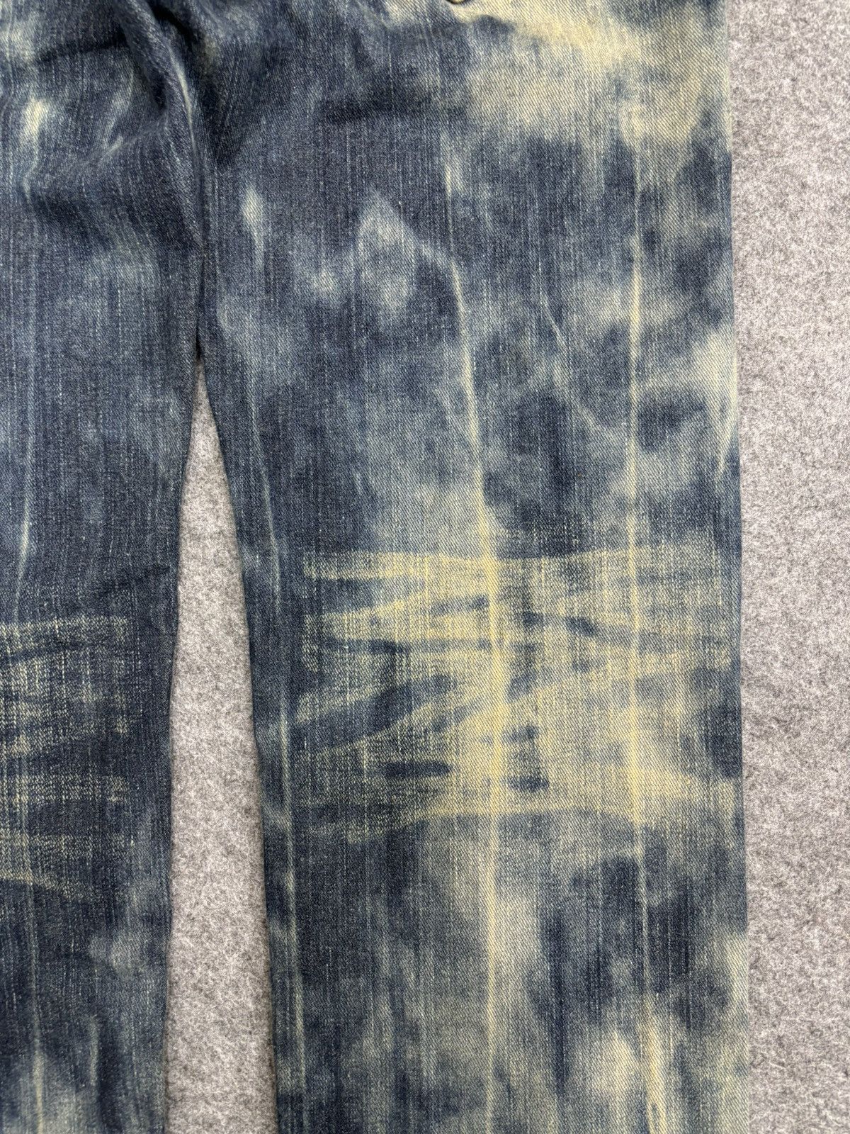 Japanese Brand 💥90s Style💥doublefocus Sick Fades Denim F591 Size US 35 - 14 Thumbnail