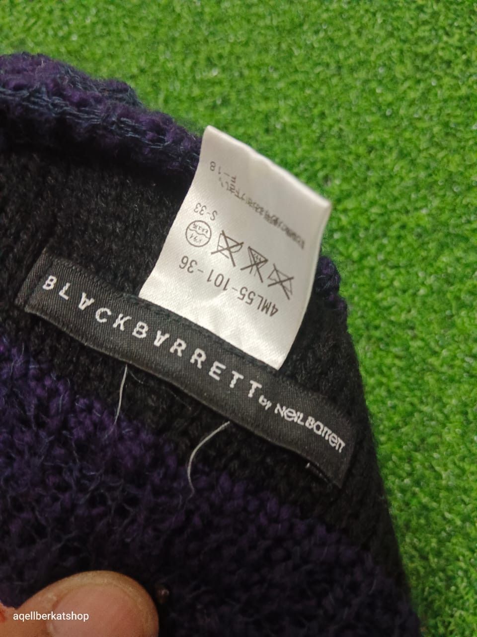 Neil Barrett BLACK BARRETT BY NEIL BARRETT Beanie Size ONE SIZE - 6 Thumbnail