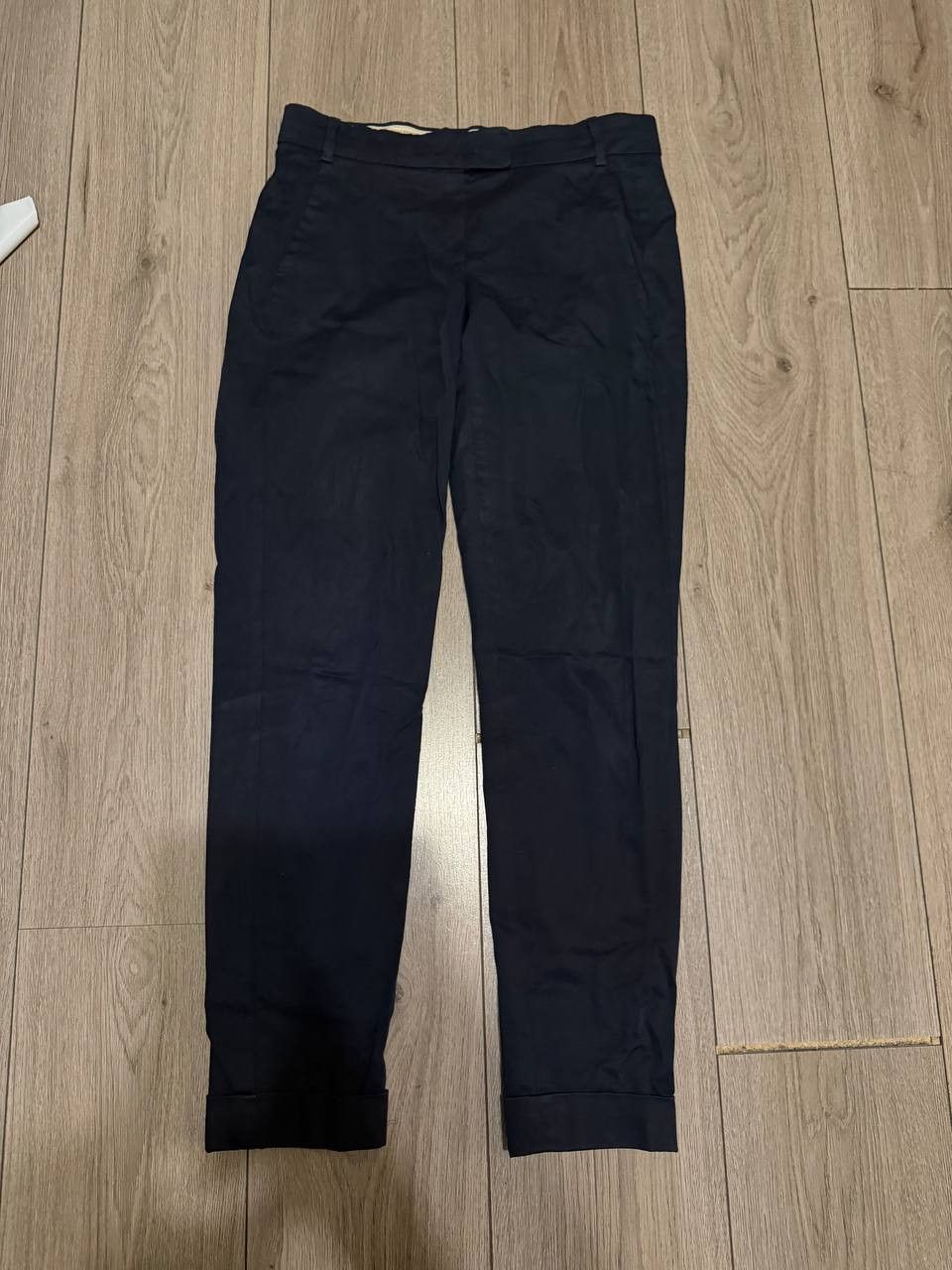 Max Mara S Max Mara pants Size 8 Blue Cotton Size 27" / US 4 / IT 40 - 1 Thumbnail