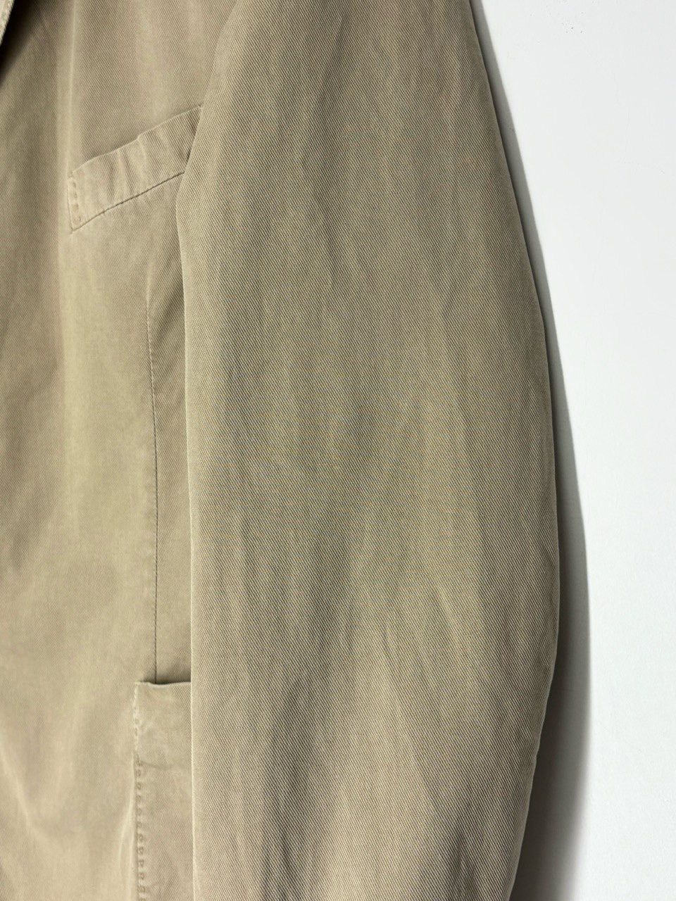 Boglioli Boglioli Washed Beige Blazer Jacket Size 46S - 7 Thumbnail