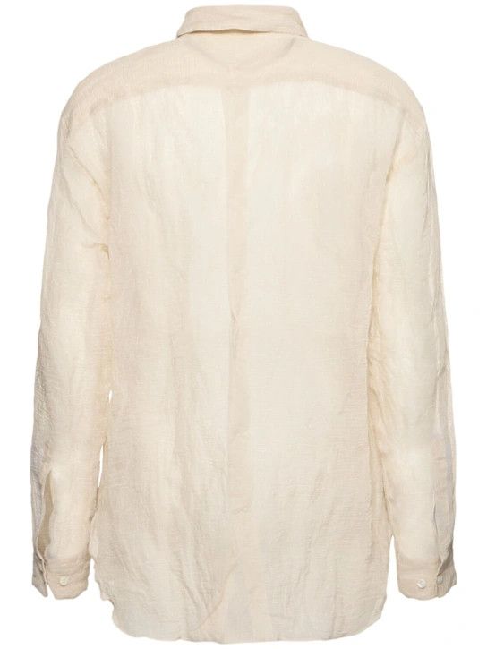 Dries Van Noten o1lsvrm0425 Blend Shirt in Natural Size US S / EU 44-46 / 1 - 4 Thumbnail
