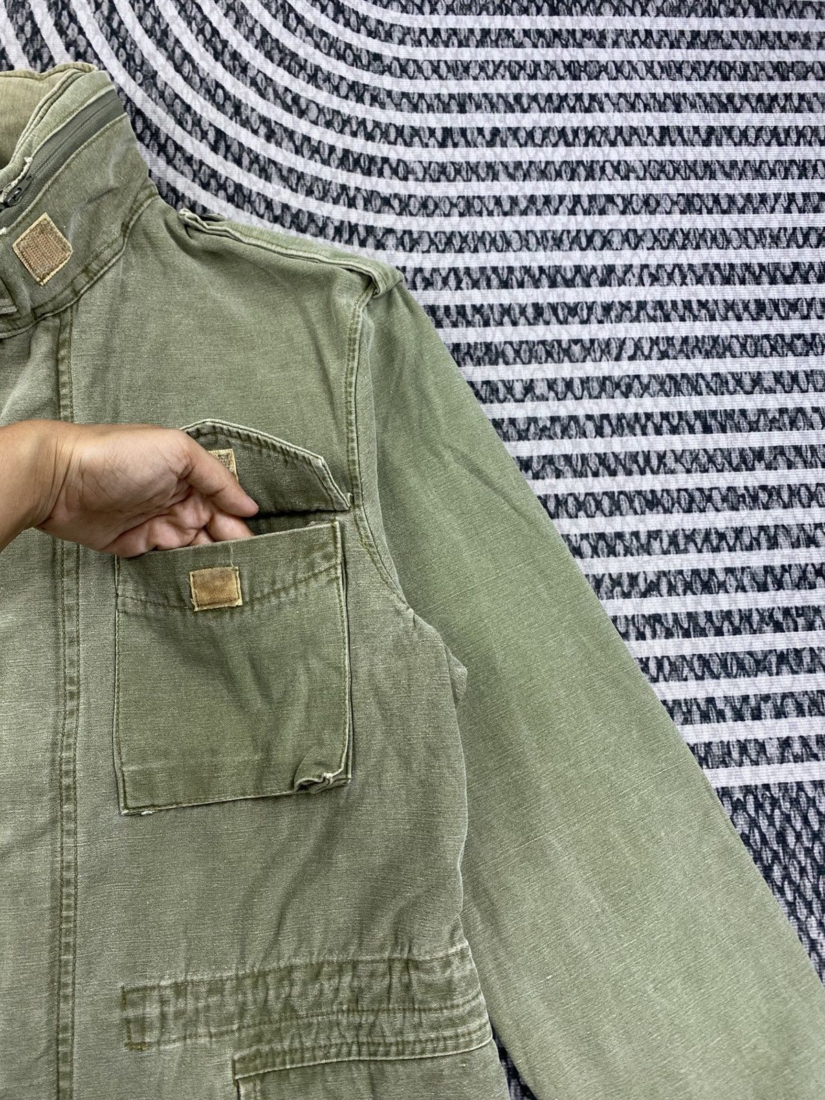 Vintage Vintage 70s Hop Scot Military M-65 Field Jacket Size US M / EU 48-50 / 2 - 7 Thumbnail