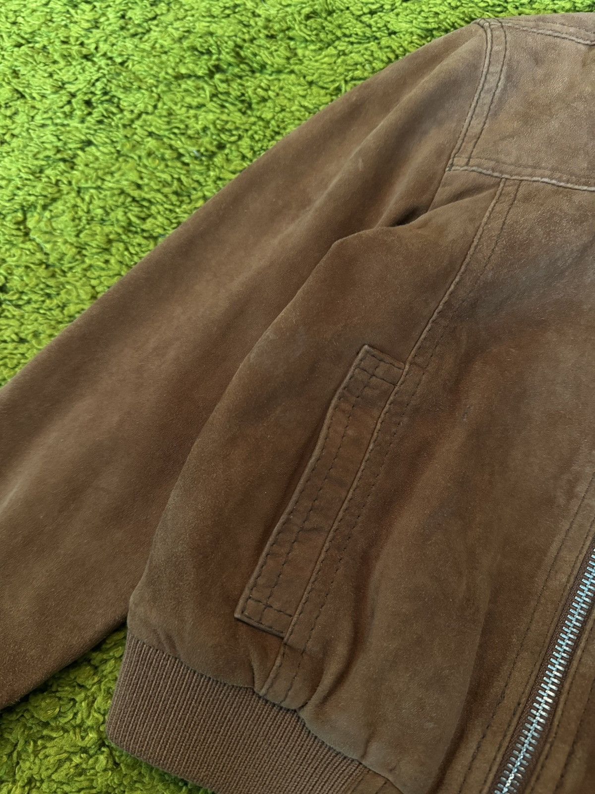 Designer × Dolce & Gabbana Dolce & Gabbana D&G junior real leather suede teen jacket Size US XXS / EU 40 - 4 Thumbnail
