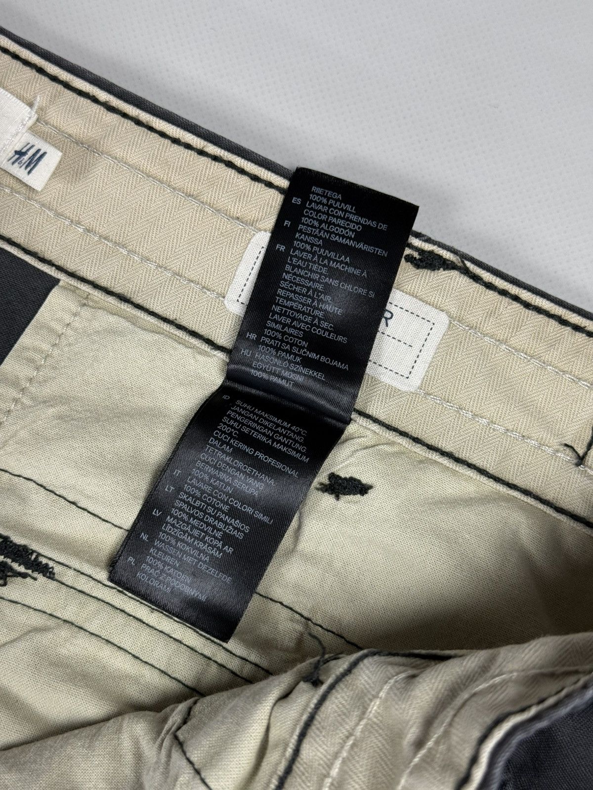H&M H&M Men’s Cargo Pants Trousers Size 34 Cotton Size US 34 / EU 50 - 15 Thumbnail