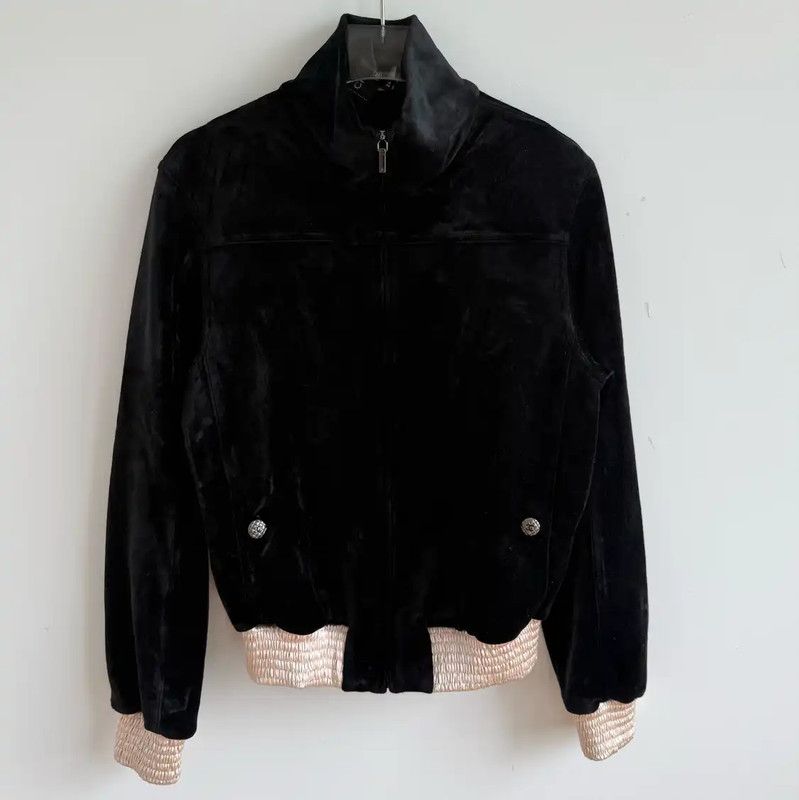 Chanel Chanel Black Spring Autumn Women's Jacket 0089 Size S / US 4 / IT 40 - 1 Thumbnail