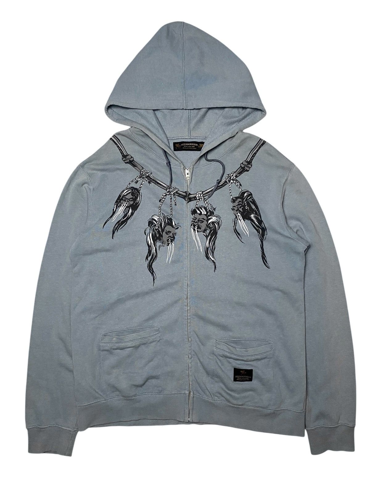 Neighborhood 2000's Neighborhood SVG Archives Style Zip Hoodie Size US L / EU 52-54 / 3 - 1 Thumbnail