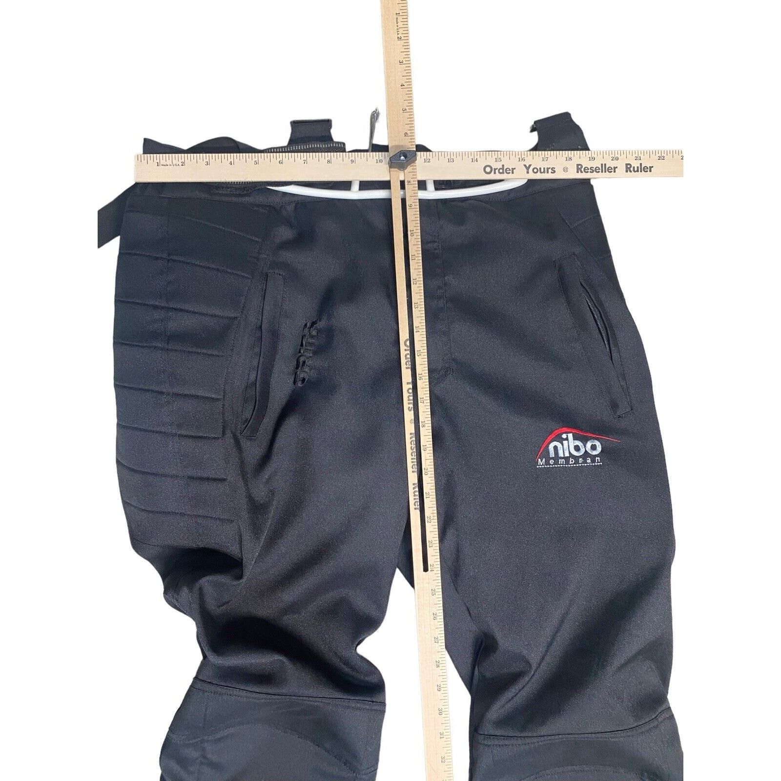 The Unbranded Brand ORINA EUROPEAN Motorcycle Pants 3XL Padded Mens Blk 38"X32" Size US 40 / EU 56 - 4 Thumbnail
