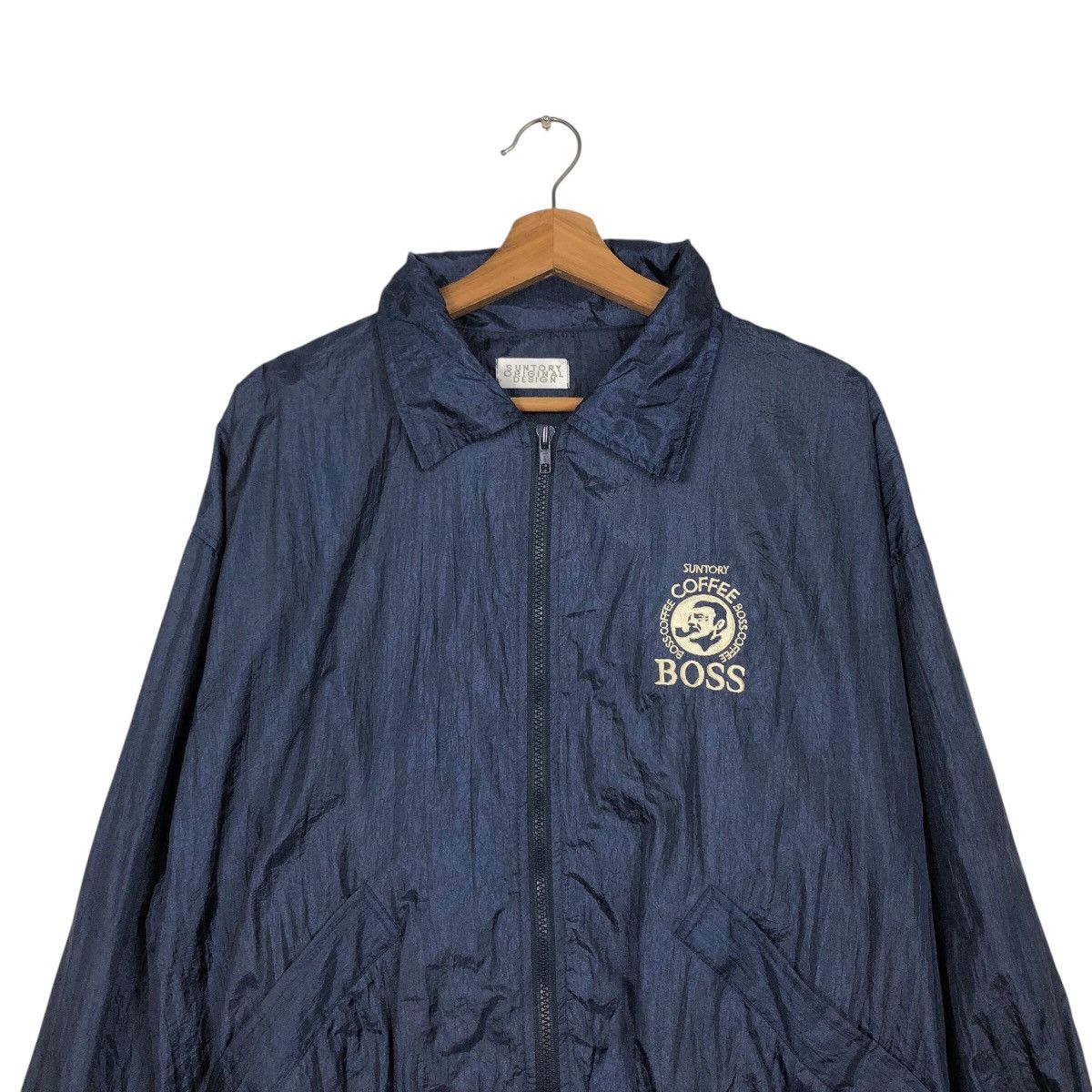 Japanese Brand 📌Vintage Bomber Jacket Nylon Suntory Coffee Issey Miyake Size US M / EU 48-50 / 2 - 4 Thumbnail