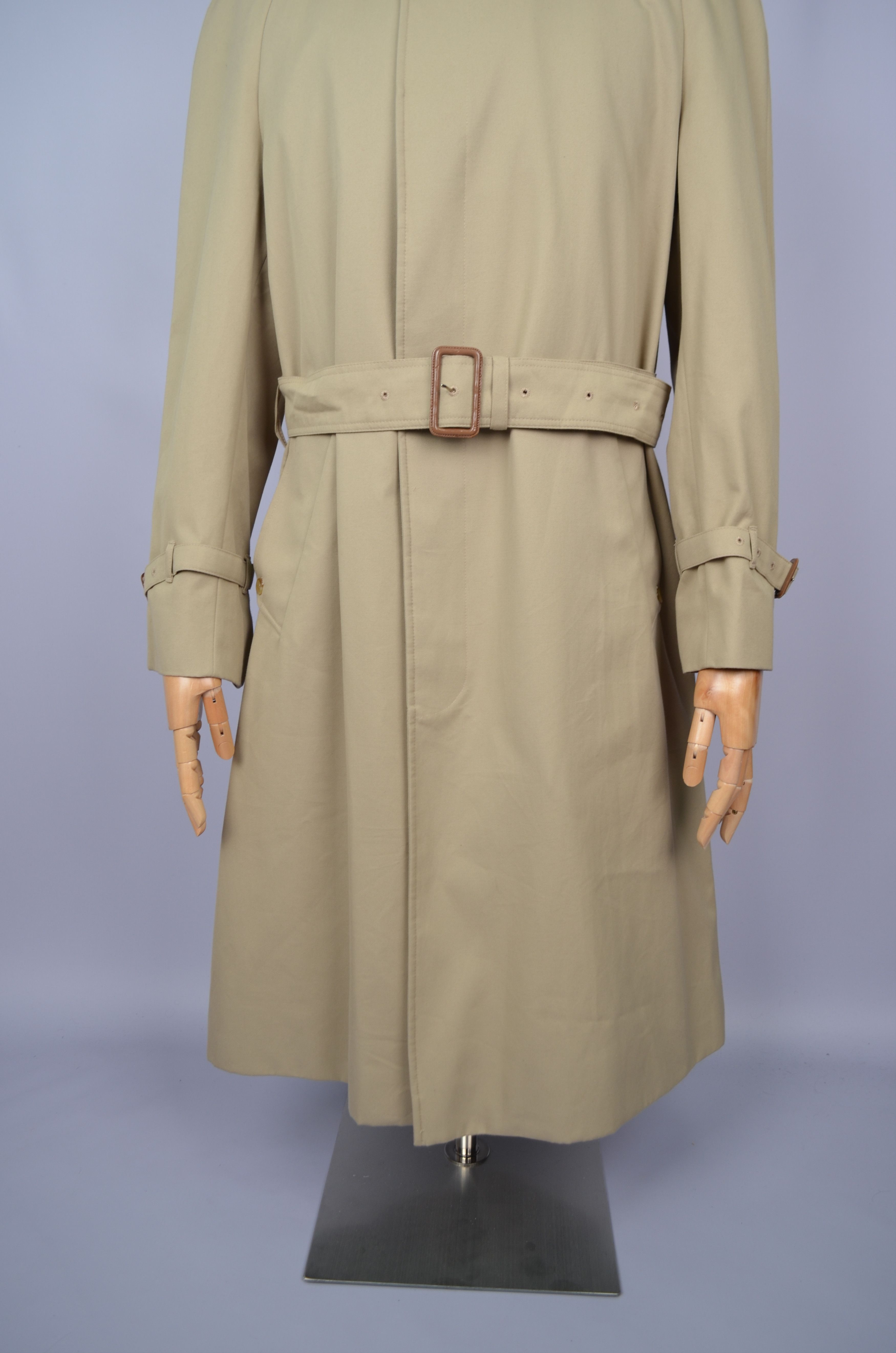 Aquascutum × Vintage Aquascutum London Trench Coat Aqua 5 Vintage Sz 38 S/M Size US M / EU 48-50 / 2 - 5 Thumbnail