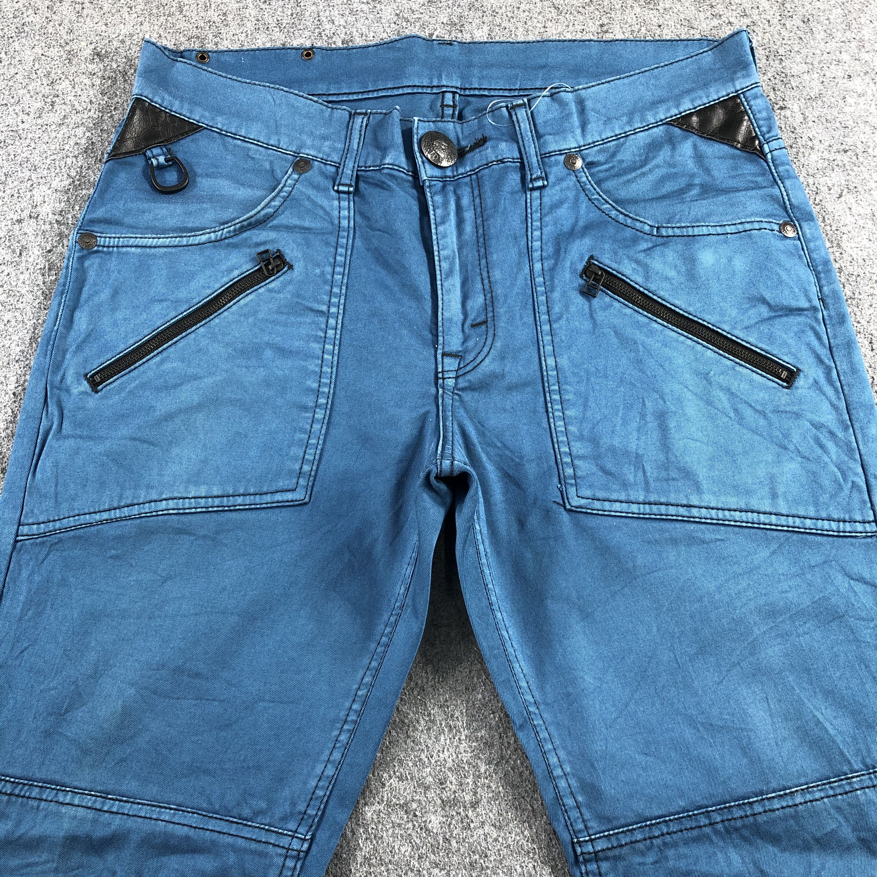 Lee Vintage Blue Wash Lee Jeans-J1817 Size US 34 / EU 50 - 3 Thumbnail