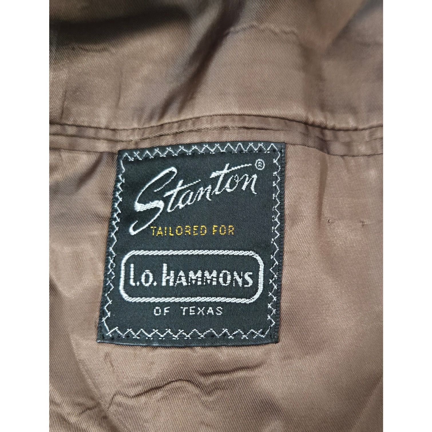 Other VTG Stanton Tailored for L.O. Hammons Brown Blazer Size 44 Size US L / EU 52-54 / 3 - 6 Thumbnail
