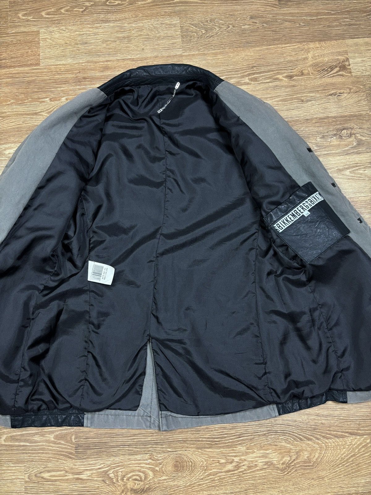 Dirk Bikkembergs 2000s Bikkembergs Utility Field Jacket with Leather Details Size US M / EU 48-50 / 2 - 7 Thumbnail