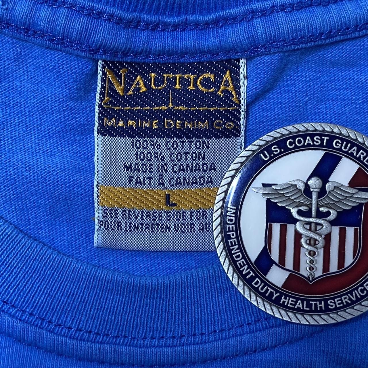 Nautica Vintage Nautica Blue Jellyfish Nature Tee Size Large Size US L / EU 52-54 / 3 - 3 Thumbnail