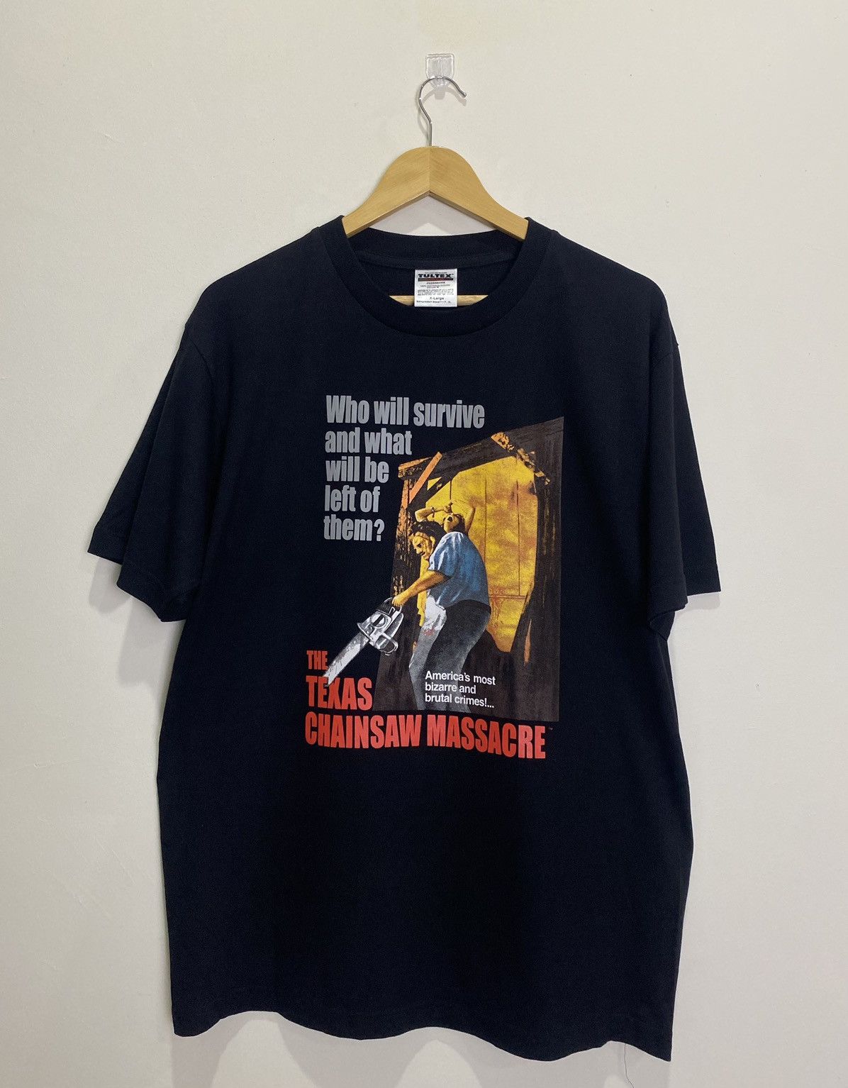 Vintage Texas Chainsaw Massacre VINTAGE Size US XL / EU 56 / 4 - 2 Thumbnail