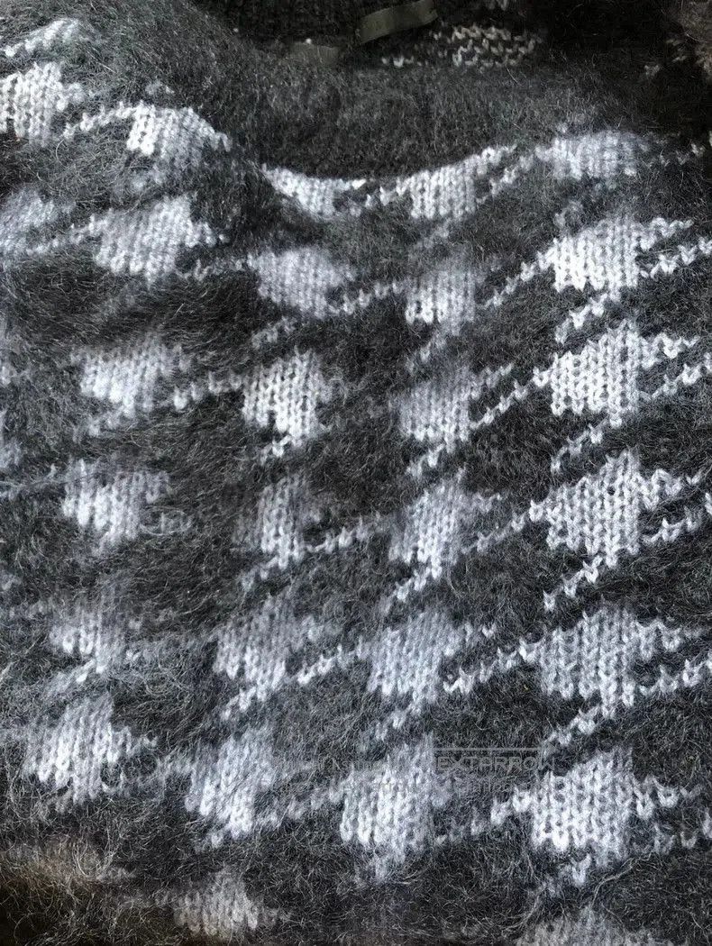 Haider Ackermann Haider Ackermann Houndstooth Sweater. Size US M / EU 48-50 / 2 - 9 Thumbnail