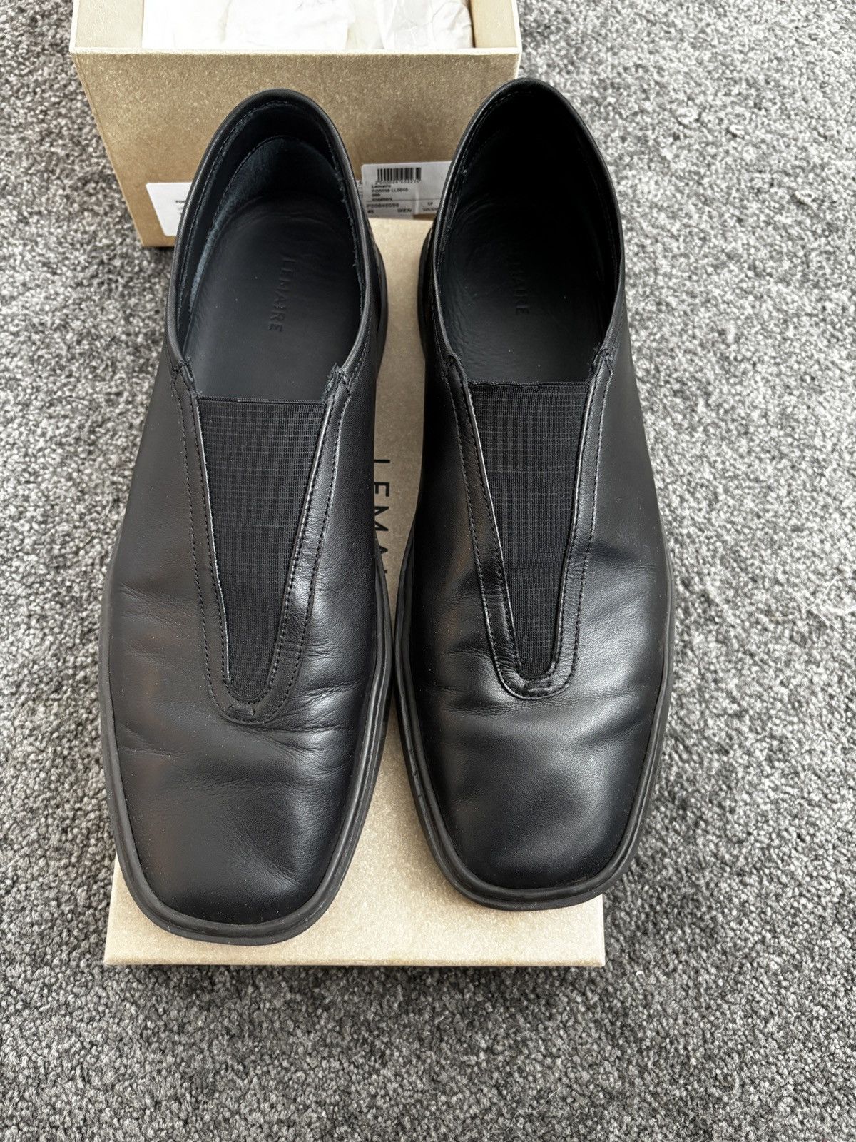 Lemaire Lemaire linoleum slip on sneaker, 45 Size US 12 / EU 45 - 3 Thumbnail