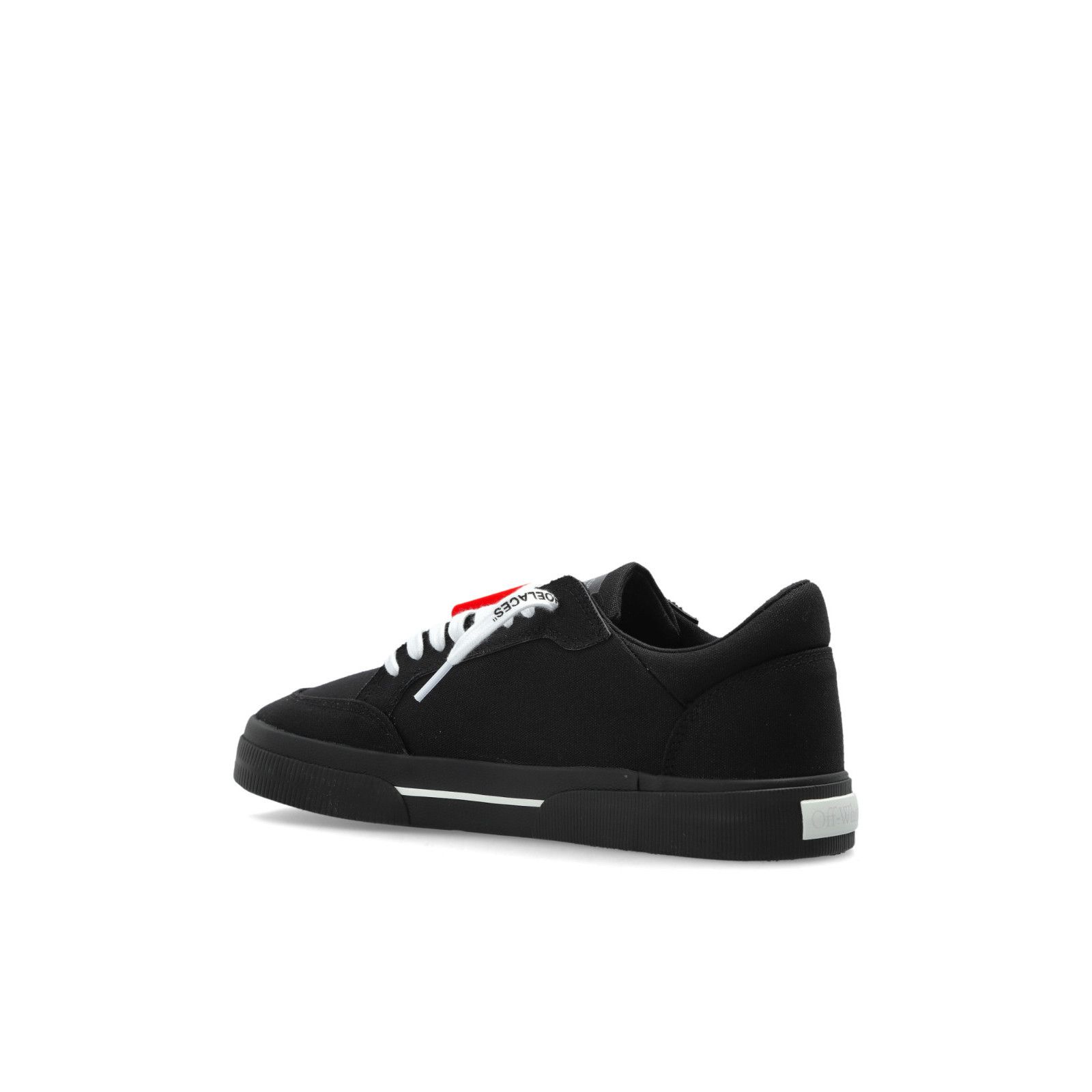Off-White OFF-WHITE Vulcanized Black Low Sneakers New & Authentic (Men Size US 6 / EU 39 - 3 Thumbnail