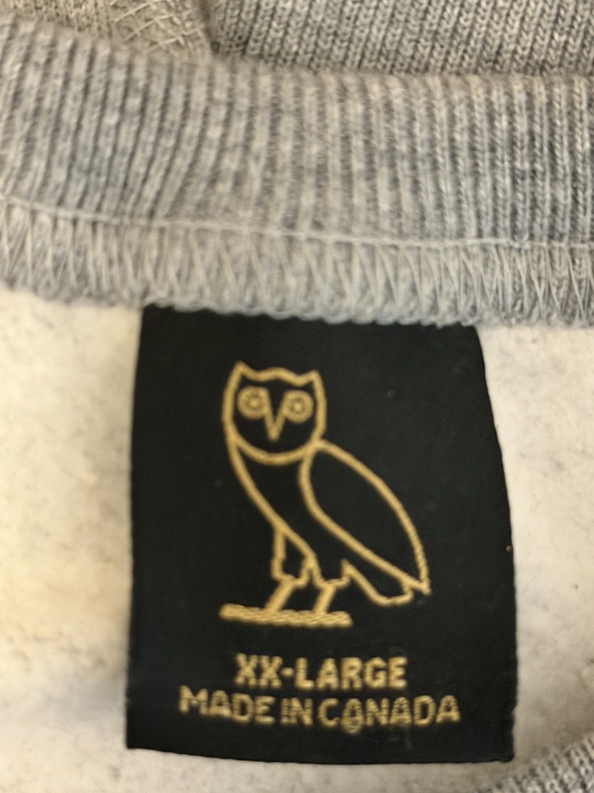 Drake 🦉 💀 🔥 OVO HOT EMBROIDERED SKULL CREWNECK Size US XXL / EU 58 / 5 - 6 Thumbnail