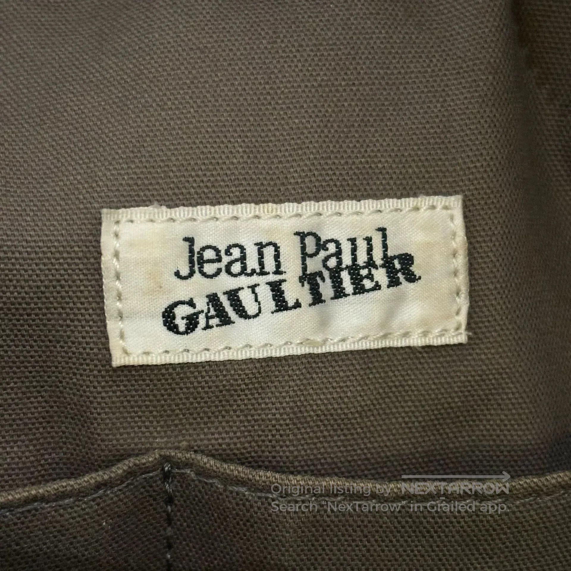 Jean Paul Gaultier Jean Paul Gaultier Embroidered Side Bag. Size ONE SIZE - 4 Thumbnail