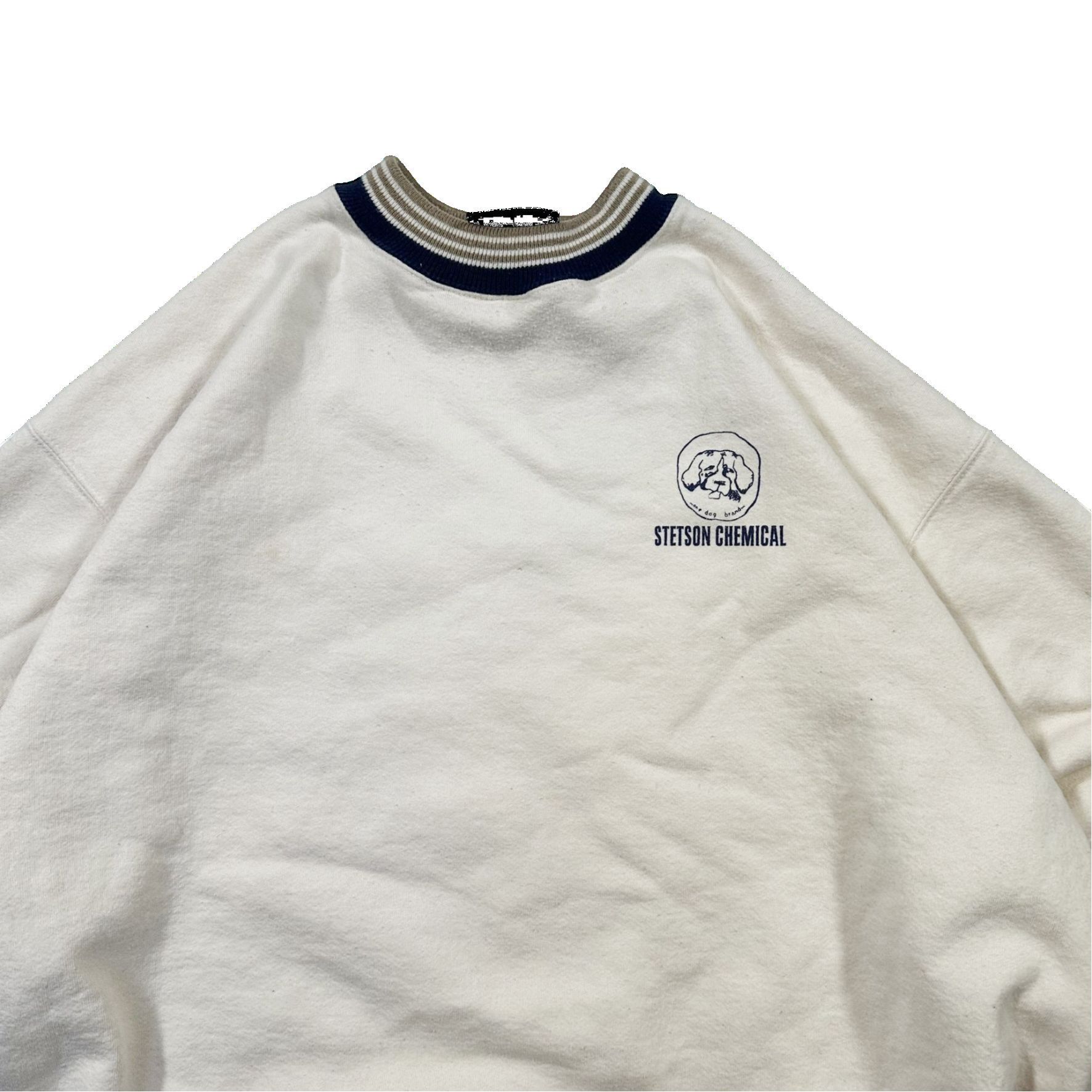 Vintage Vintage 90s Stetson Chemical Dog Ringer Sweater Size US L / EU 52-54 / 3 - 2 Thumbnail