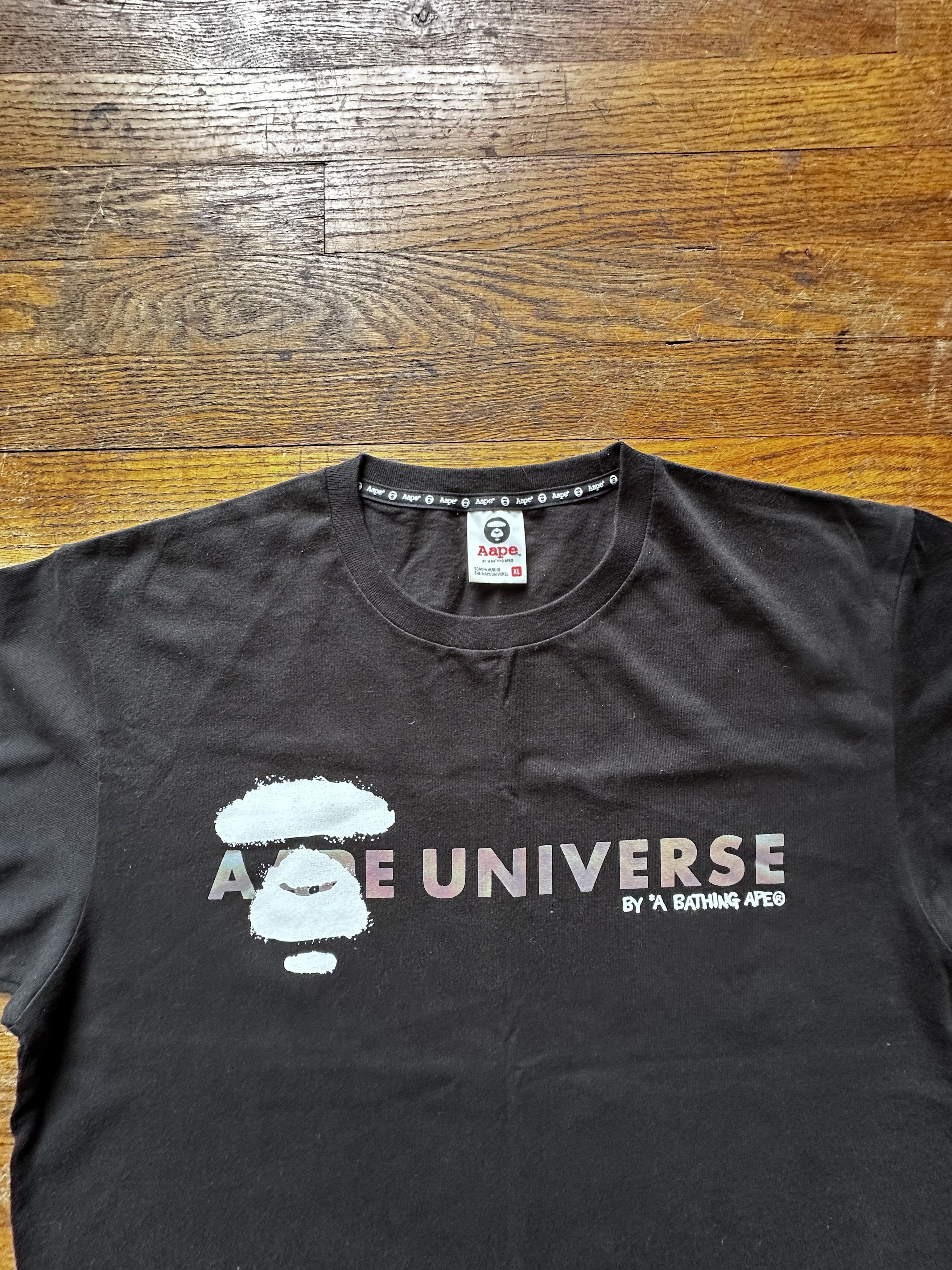 Aape Aape Universe Tee Size US L / EU 52-54 / 3 - 1 Thumbnail