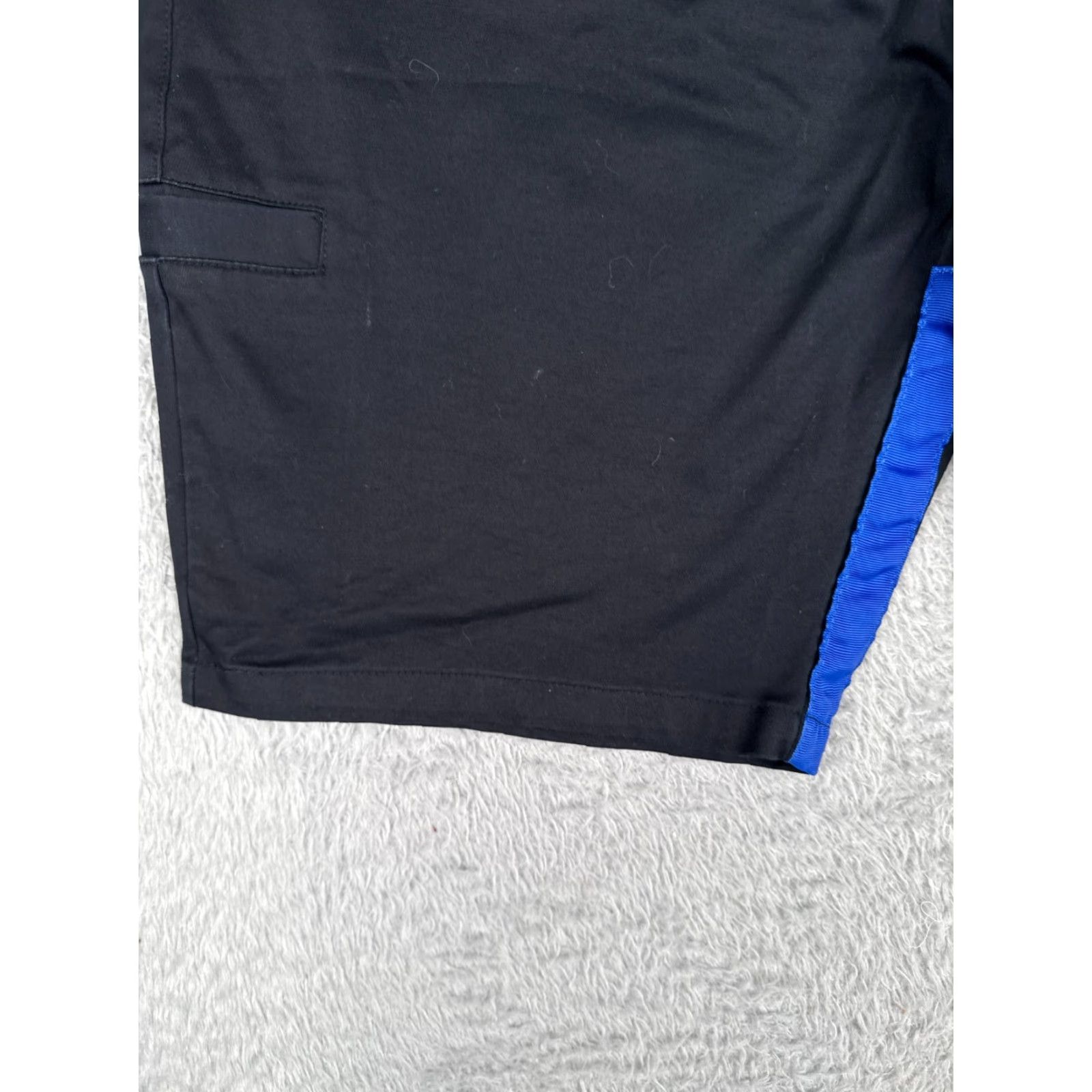 Vintage Pepsi Shorts Adult 38 Black Blue Pockets Work Uniform PM-SHORT Cotton Blend 10" Mens Size US 38 / EU 54 - 3 Thumbnail