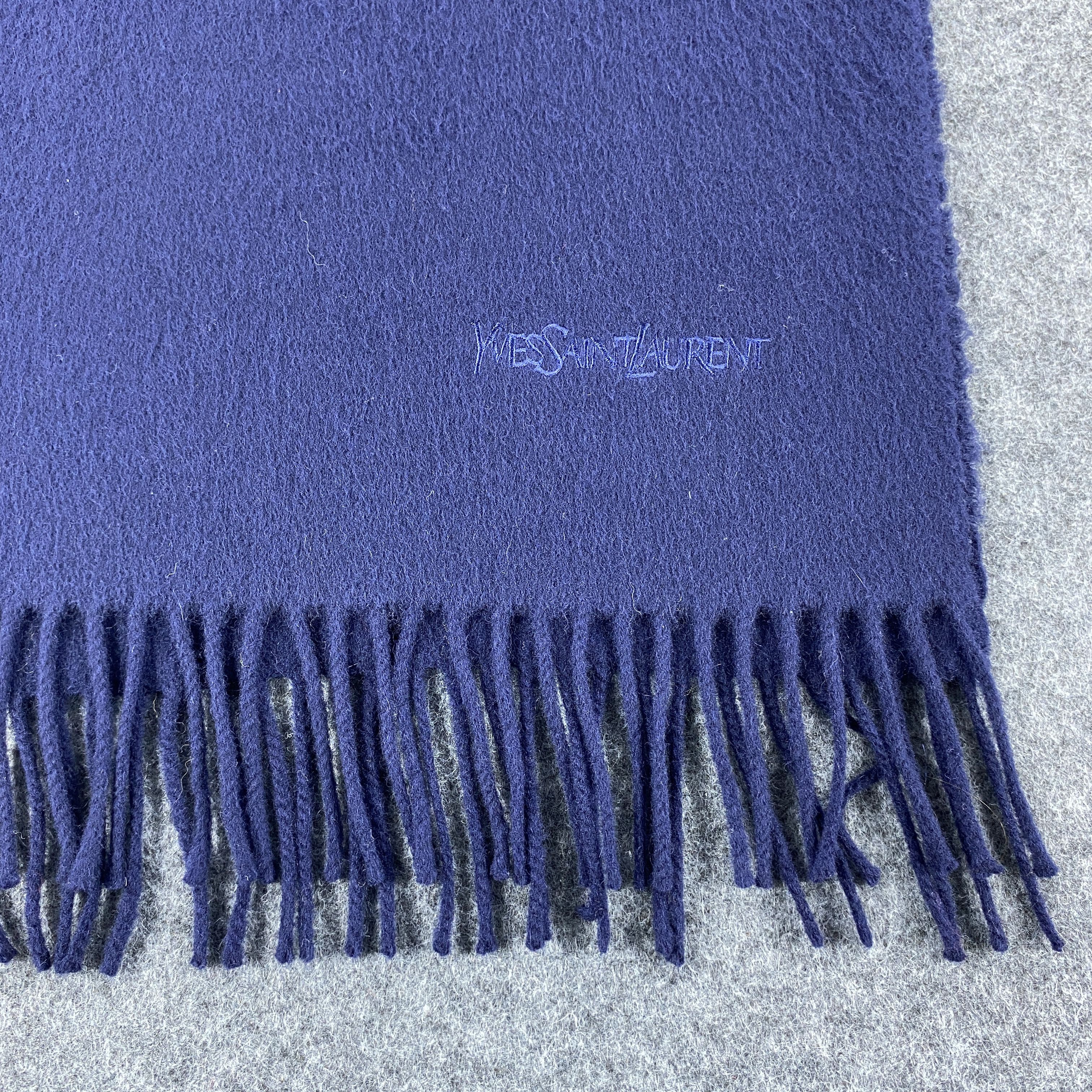 Vintage × Yves Saint Laurent Yves Saint Laurent Scarf # Muffler # Neckwear # D552 Size ONE SIZE - 2 Thumbnail