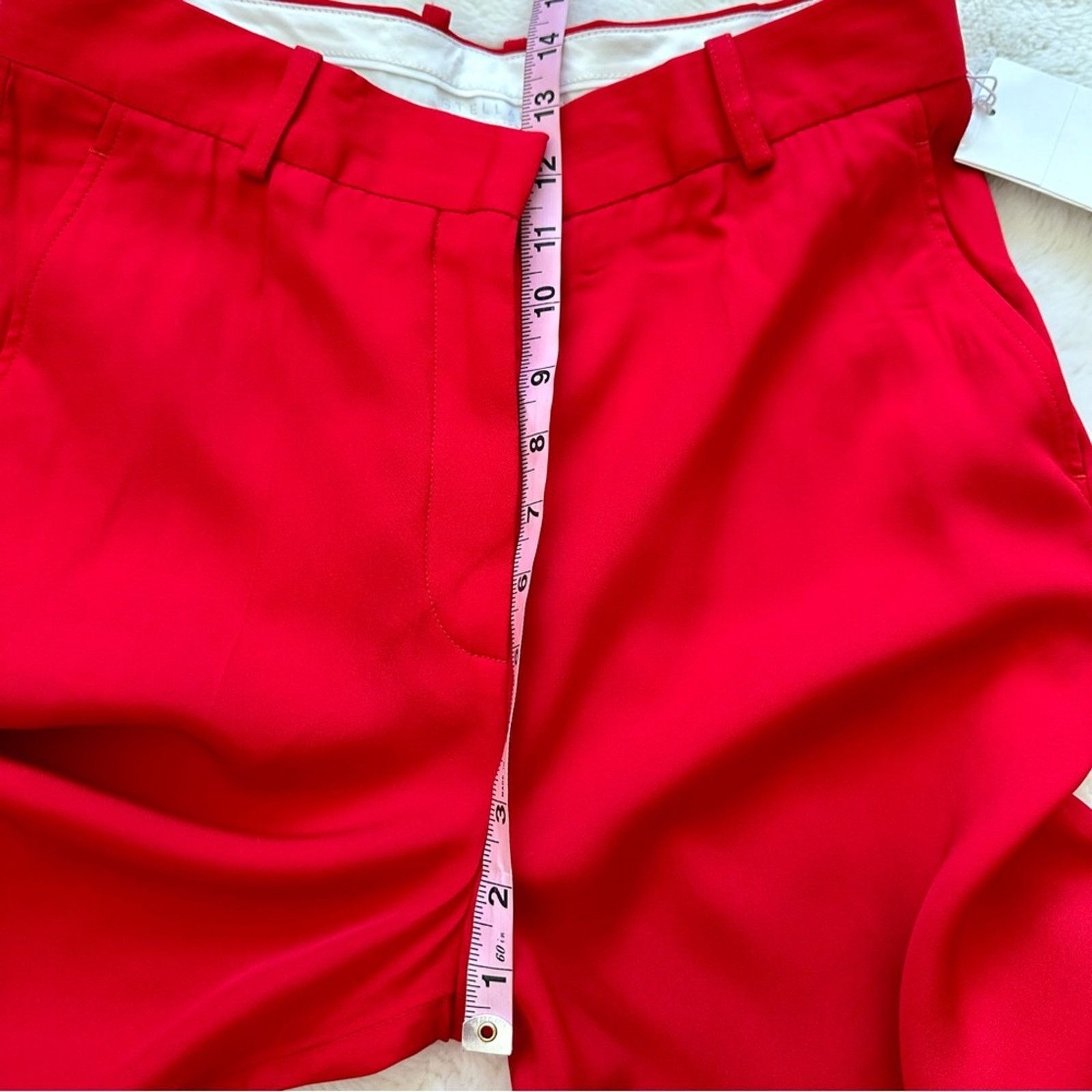 Stella McCartney NWT Stella McCartney women silk pants size 40 IT 6 US 975$ Size 28" / US 6 / IT 42 - 11 Thumbnail