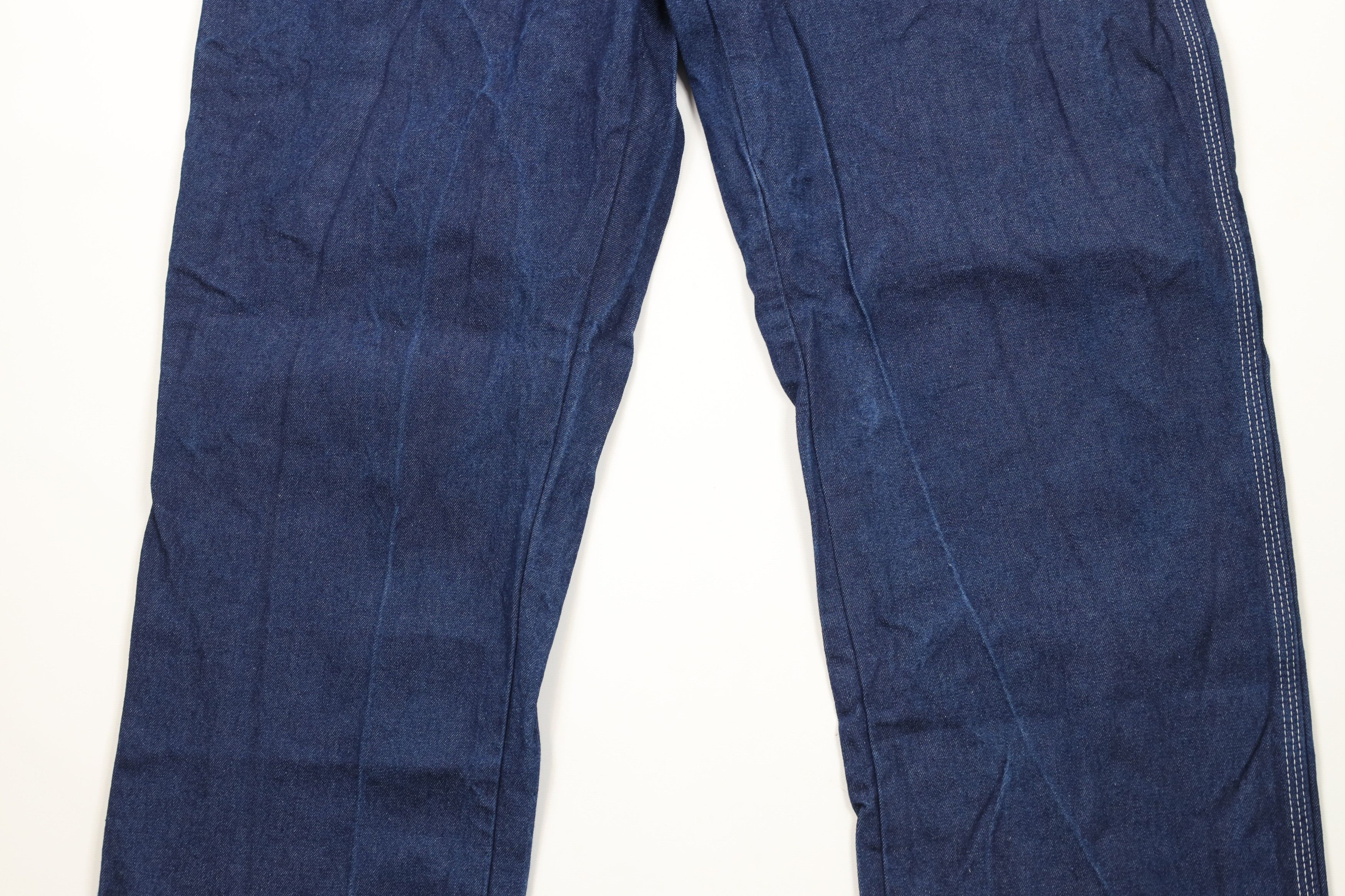 Dickies × Vintage Vintage Y2K Dickies Spell Out Wide Leg Dungaree Denim Jeans Size US 38 / EU 54 - 3 Thumbnail